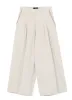 10oz DENIM DOUBLE PLEATED WIDE LEG PANTS sold by Yohji Yamamoto
