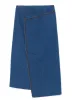 10oz DENIM PANELLED WRAP SKIRT sold by Yohji Yamamoto