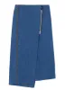 10oz DENIM PANELLED WRAP SKIRT sold by Yohji Yamamoto