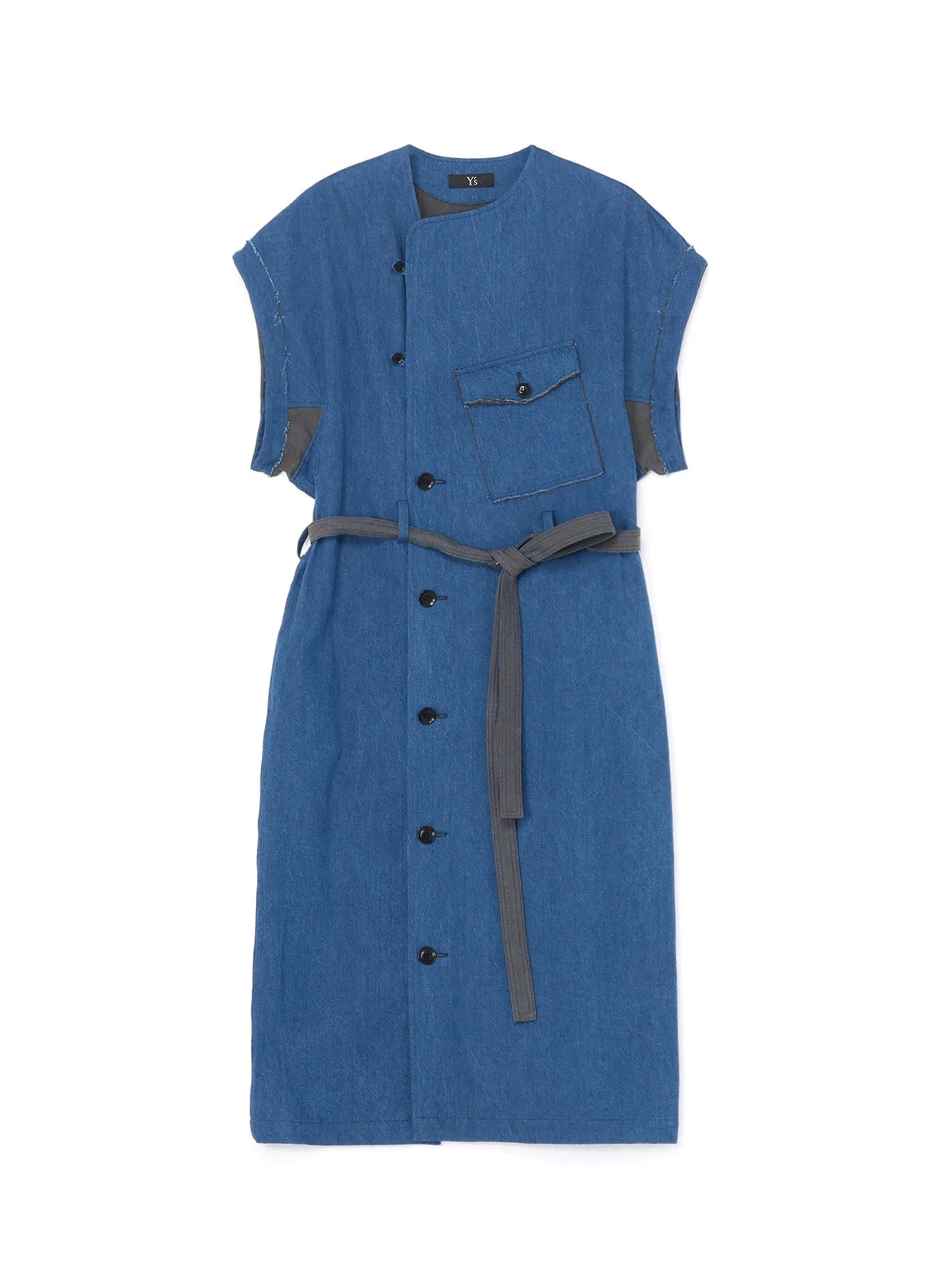 10oz DENIM SURGICAL GOWN DRESS sold by Yohji Yamamoto