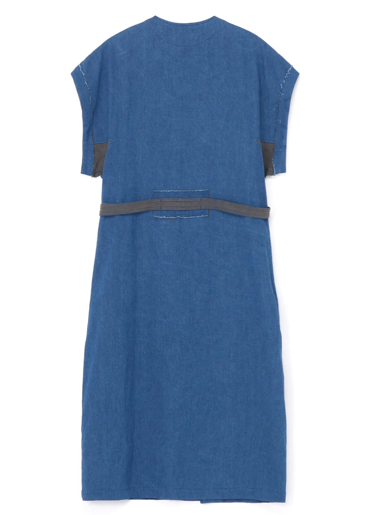 10oz DENIM SURGICAL GOWN DRESS sold by Yohji Yamamoto product image thumbnail 3