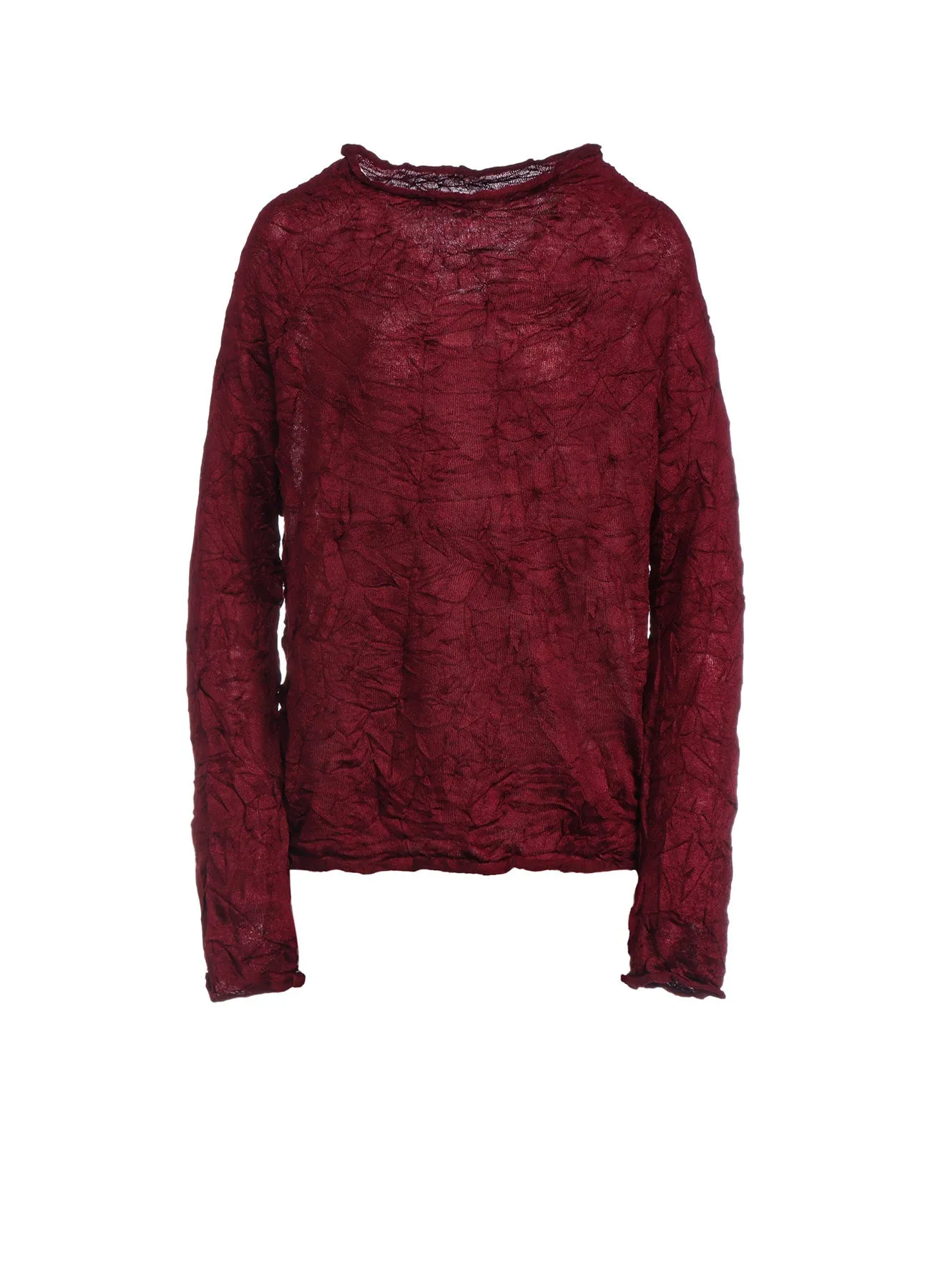 12G1P LINKS ROUND NECK PULLOVER sold by Yohji Yamamoto
