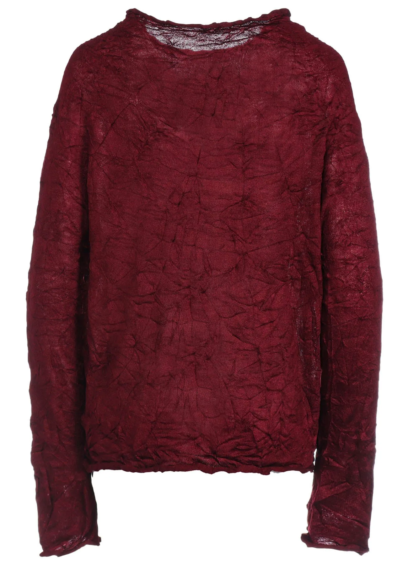 12G1P LINKS ROUND NECK PULLOVER sold by Yohji Yamamoto product image thumbnail 4