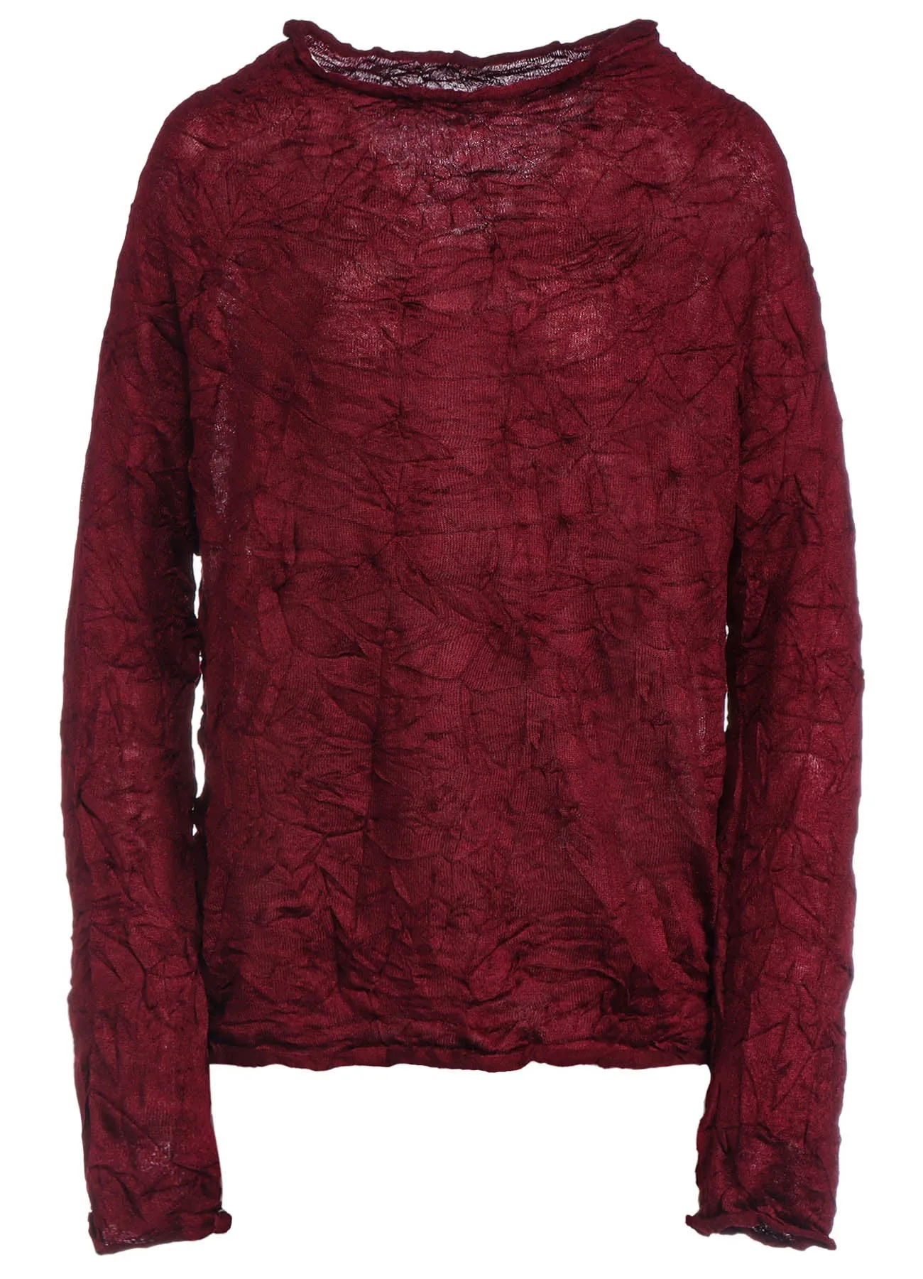 12G1P LINKS ROUND NECK PULLOVER sold by Yohji Yamamoto product image thumbnail 2