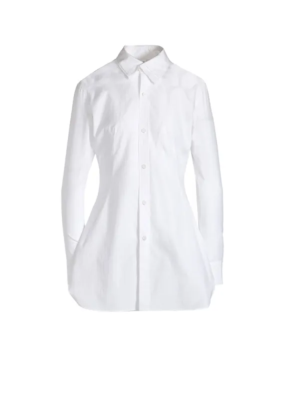 100/2 BROAD DOUBBLE COLLAR FITTED SHIRT sold by Yohji Yamamoto