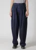 10OZ DENIM SINGLE-PLEATED WIDE LEG PANTS sold by Yohji Yamamoto
