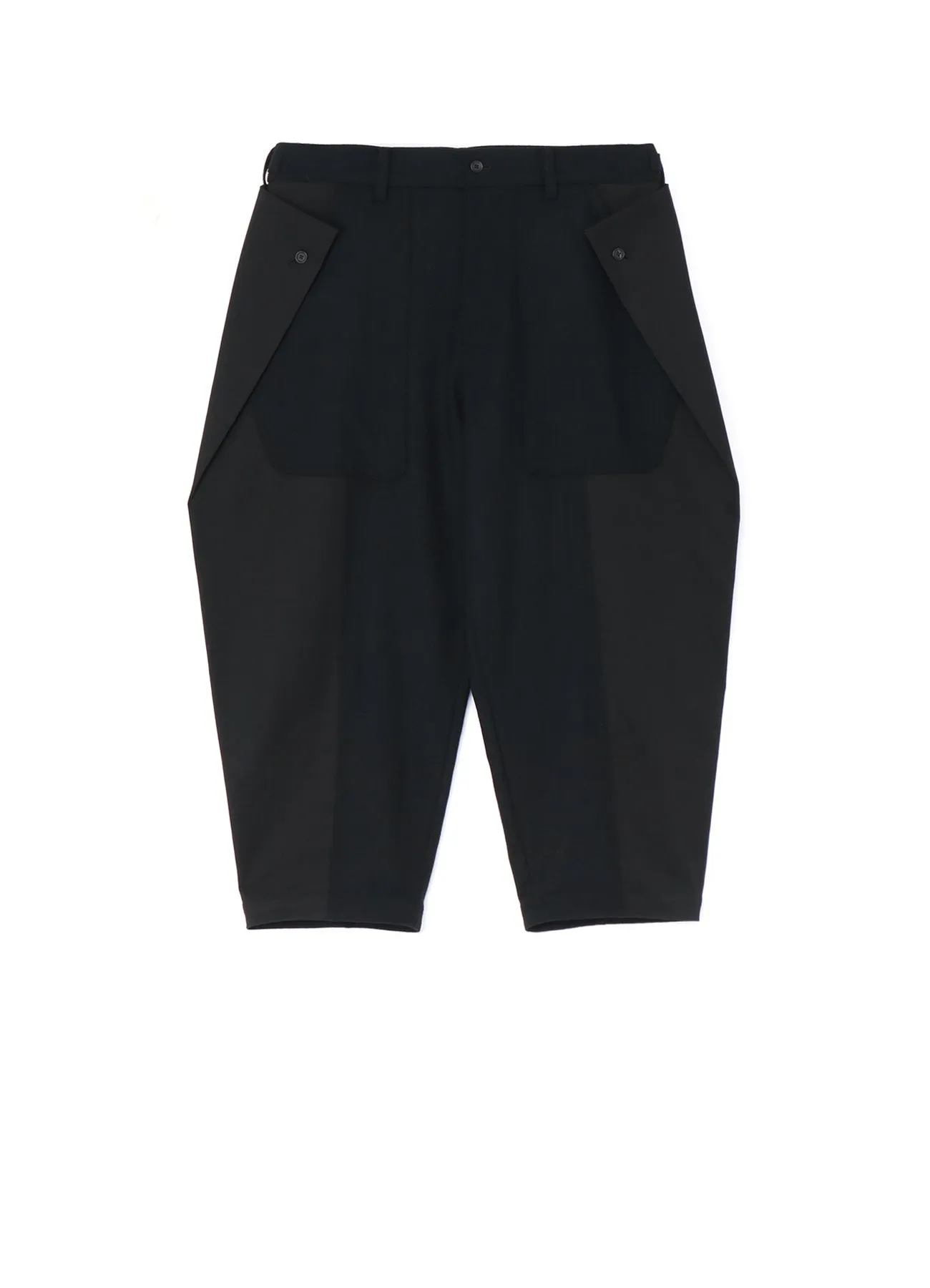 1/10 FLANNEL WAIST ADJUSTABLE VERTICAL JOINT PANTS sold by Yohji Yamamoto