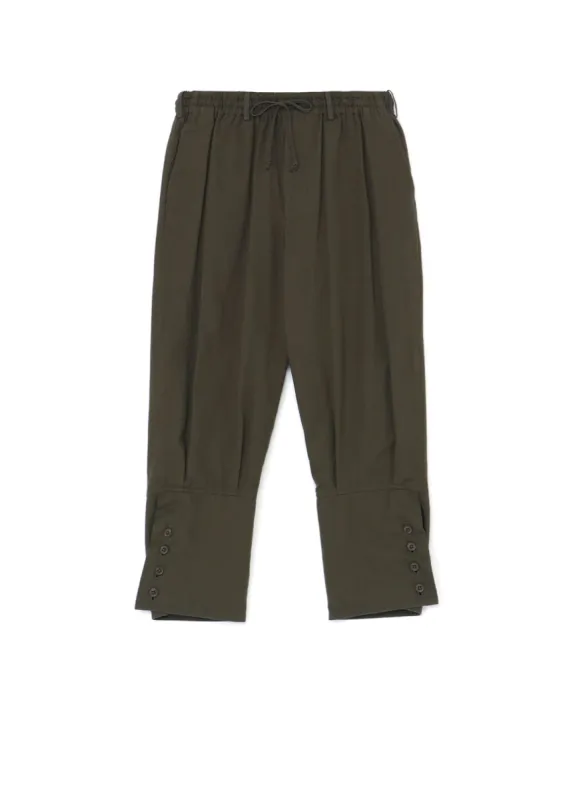 20/COTTON TWILL HEM-SWITCHING PANTS sold by Yohji Yamamoto
