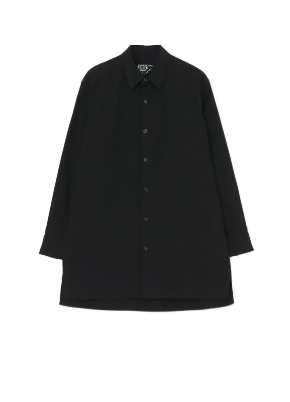 100/2 COTTON BROADCLOTH CLASSIC OVERSIZED SHIRT sold by Yohji Yamamoto