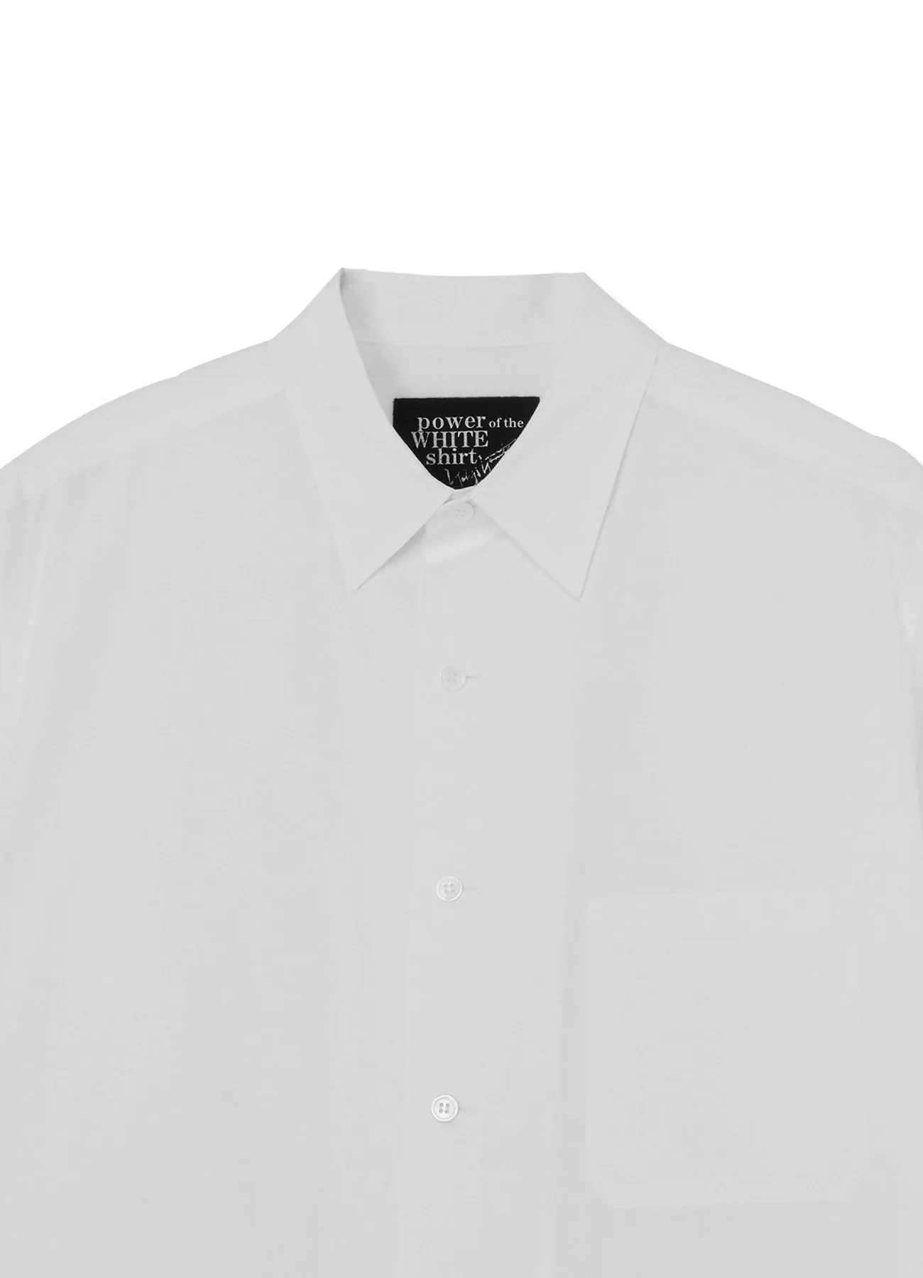 100/2 COTTON BROADCLOTH CLASSIC OVERSIZED SHIRT sold by Yohji Yamamoto product image thumbnail 4