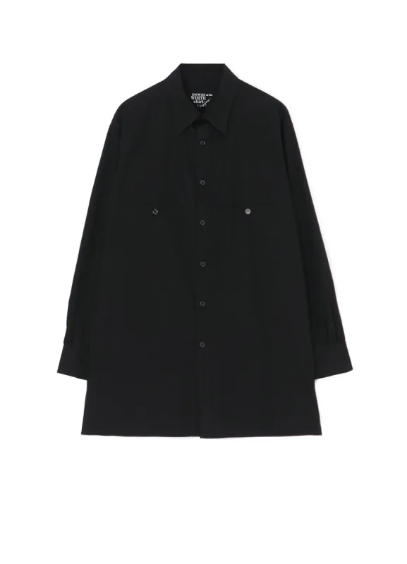 100/2 COTTON BROADCLOTH PATCH POCKET BLOUSE sold by Yohji Yamamoto