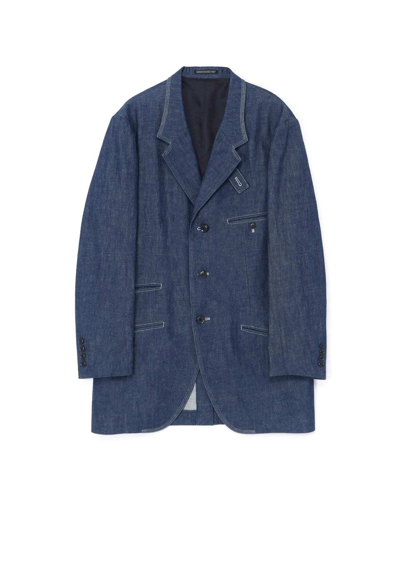 11oz BLUE DENIM TRIPLE STITCH JACKET sold by Yohji Yamamoto