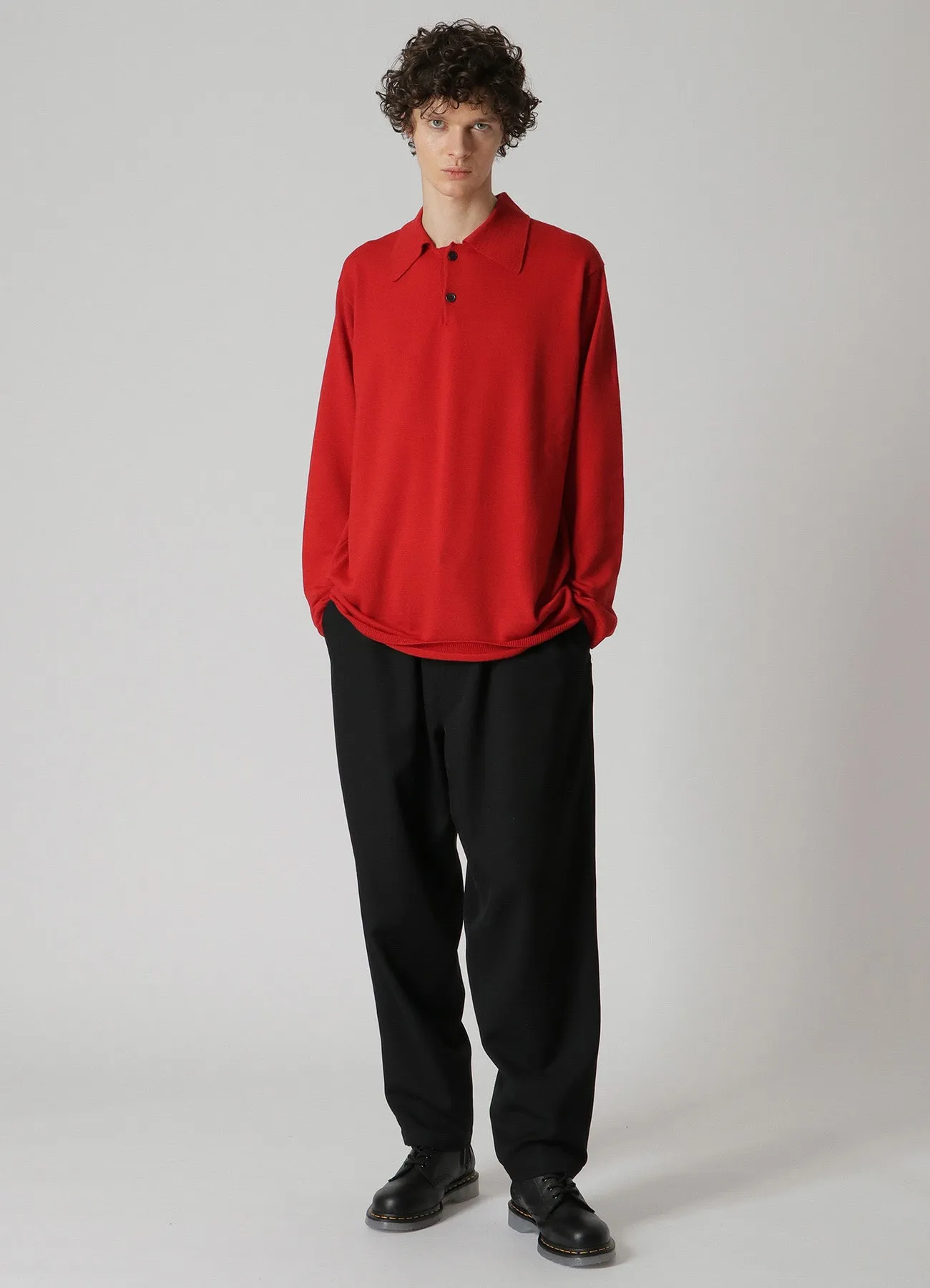 12G JERSEY Y's for men LOGO POLO KNIT sold by Yohji Yamamoto product image thumbnail 5