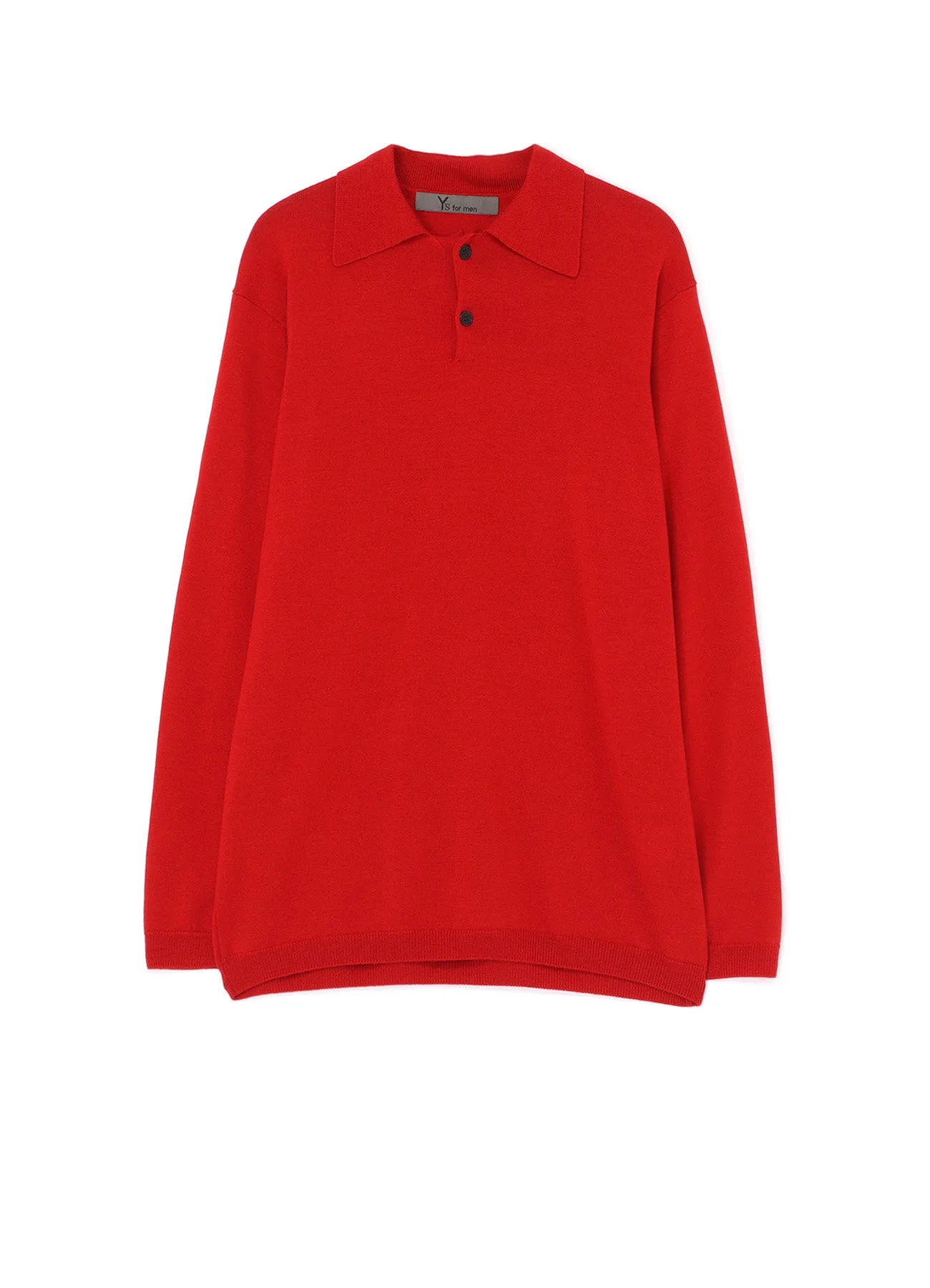 12G JERSEY Y's for men LOGO POLO KNIT sold by Yohji Yamamoto
