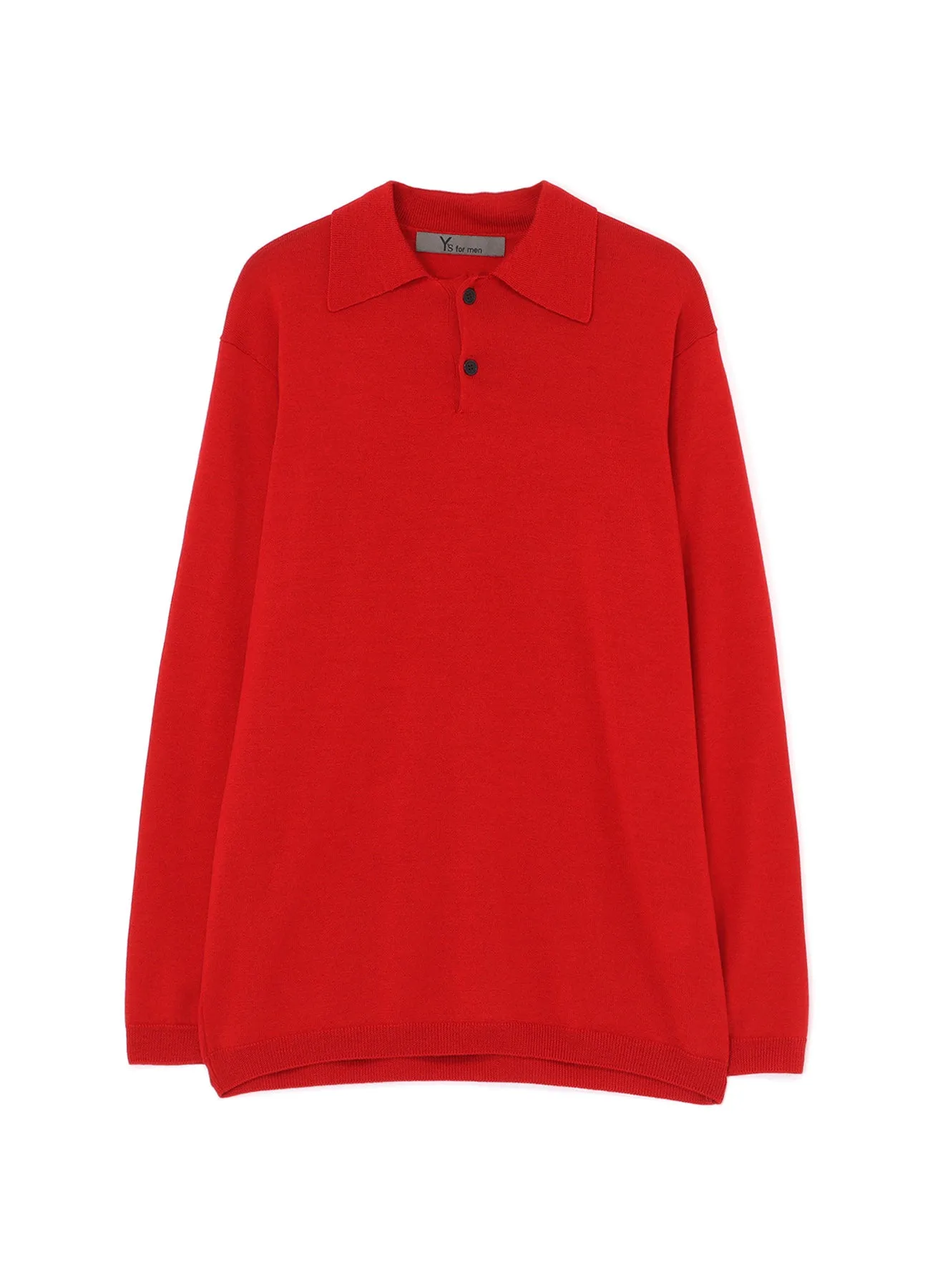 12G JERSEY Y's for men LOGO POLO KNIT sold by Yohji Yamamoto product image thumbnail 2