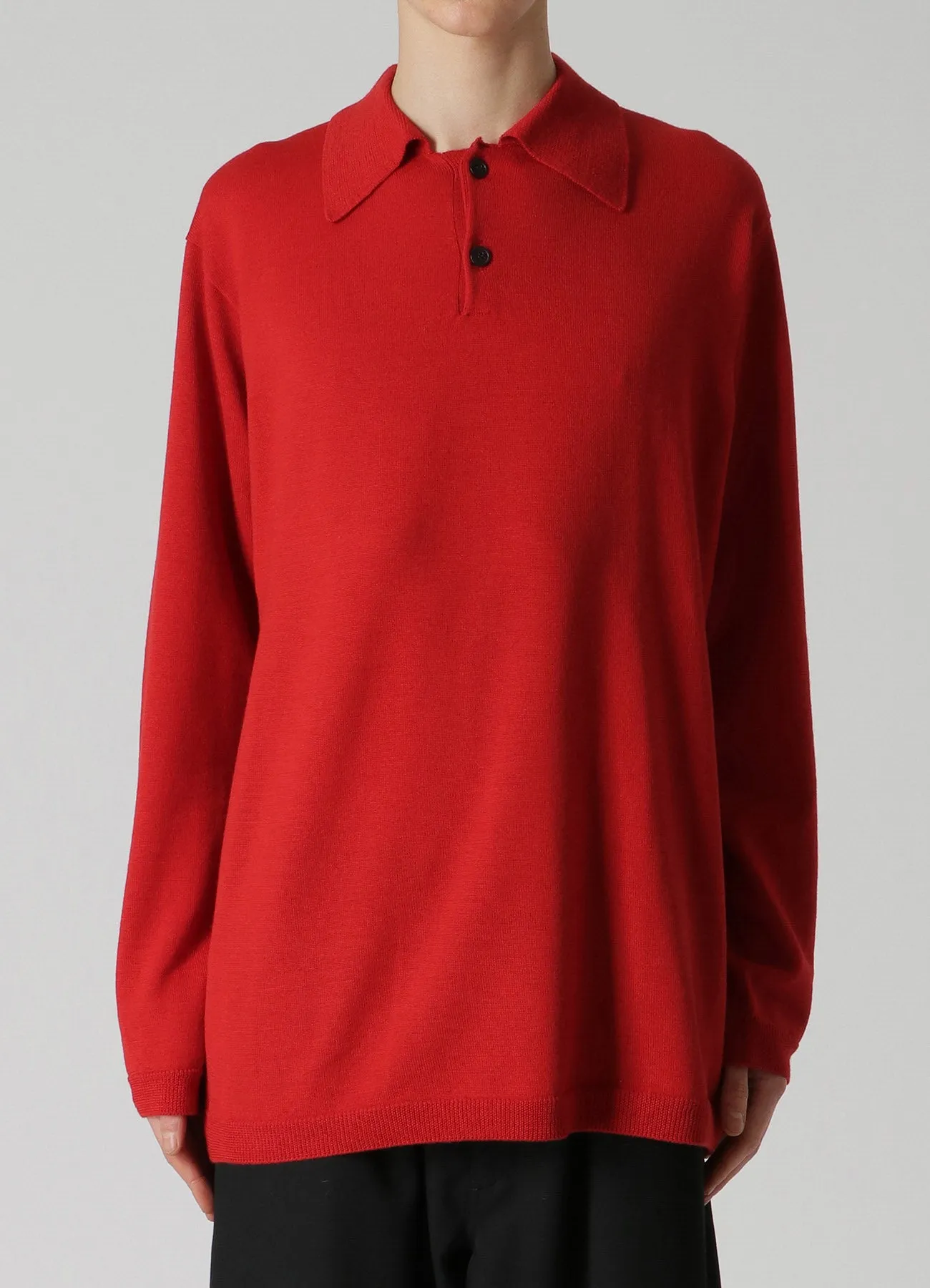 12G JERSEY Y's for men LOGO POLO KNIT sold by Yohji Yamamoto product image thumbnail 4
