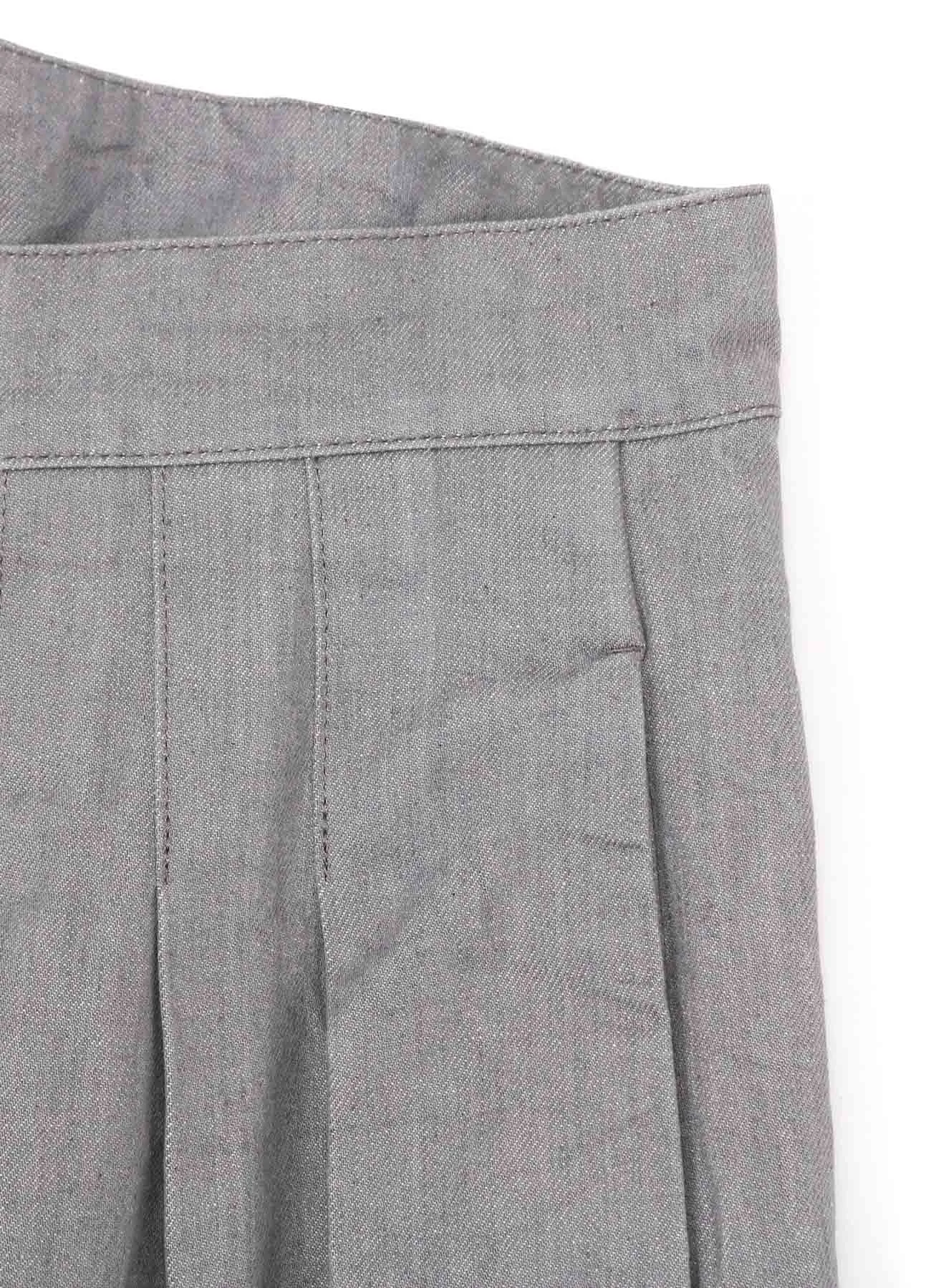 10oz DENIM TUCK PANTS sold by Yohji Yamamoto product image thumbnail 4