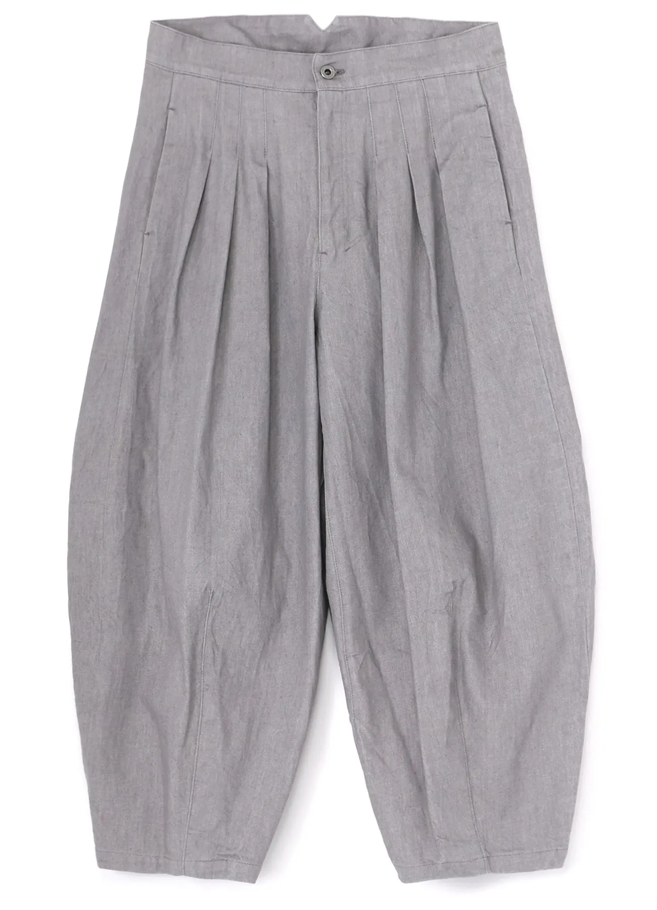 10oz DENIM TUCK PANTS sold by Yohji Yamamoto product image thumbnail 2