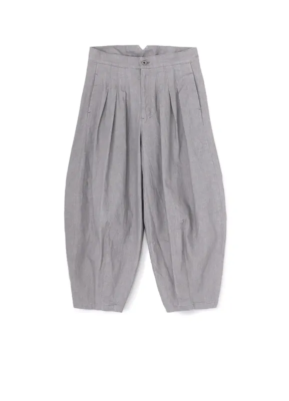 10oz DENIM TUCK PANTS sold by Yohji Yamamoto