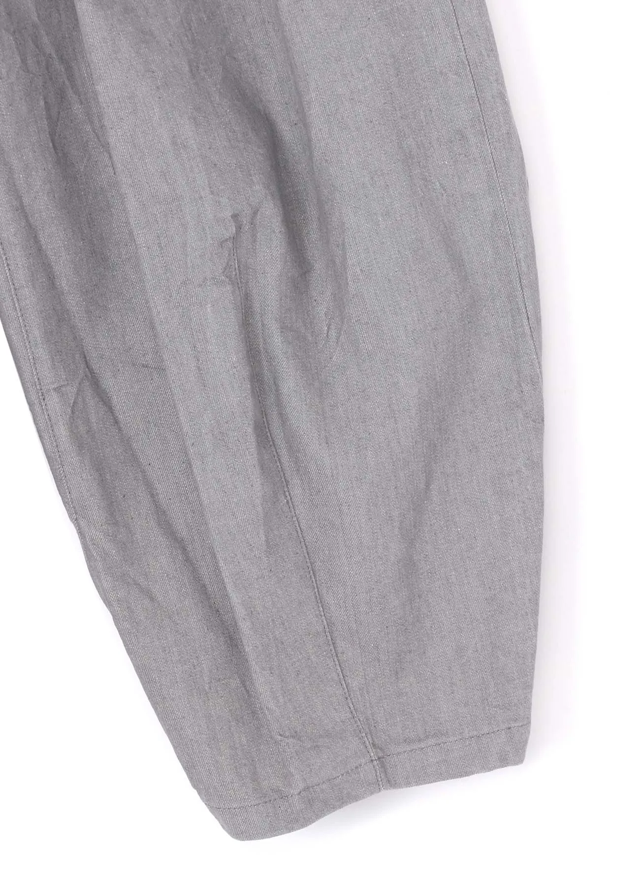 10oz DENIM TUCK PANTS sold by Yohji Yamamoto product image thumbnail 5