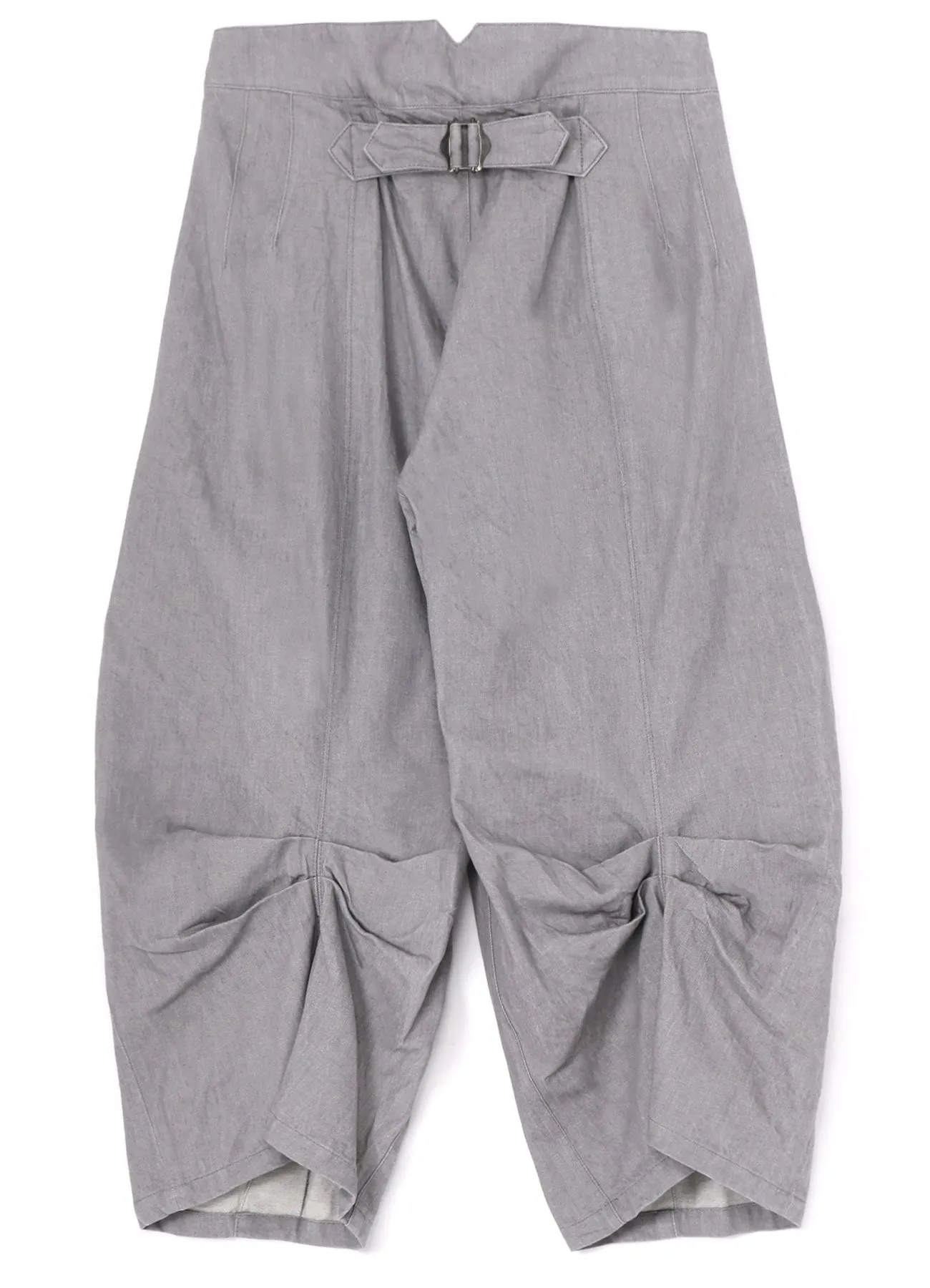 10oz DENIM TUCK PANTS sold by Yohji Yamamoto product image thumbnail 3