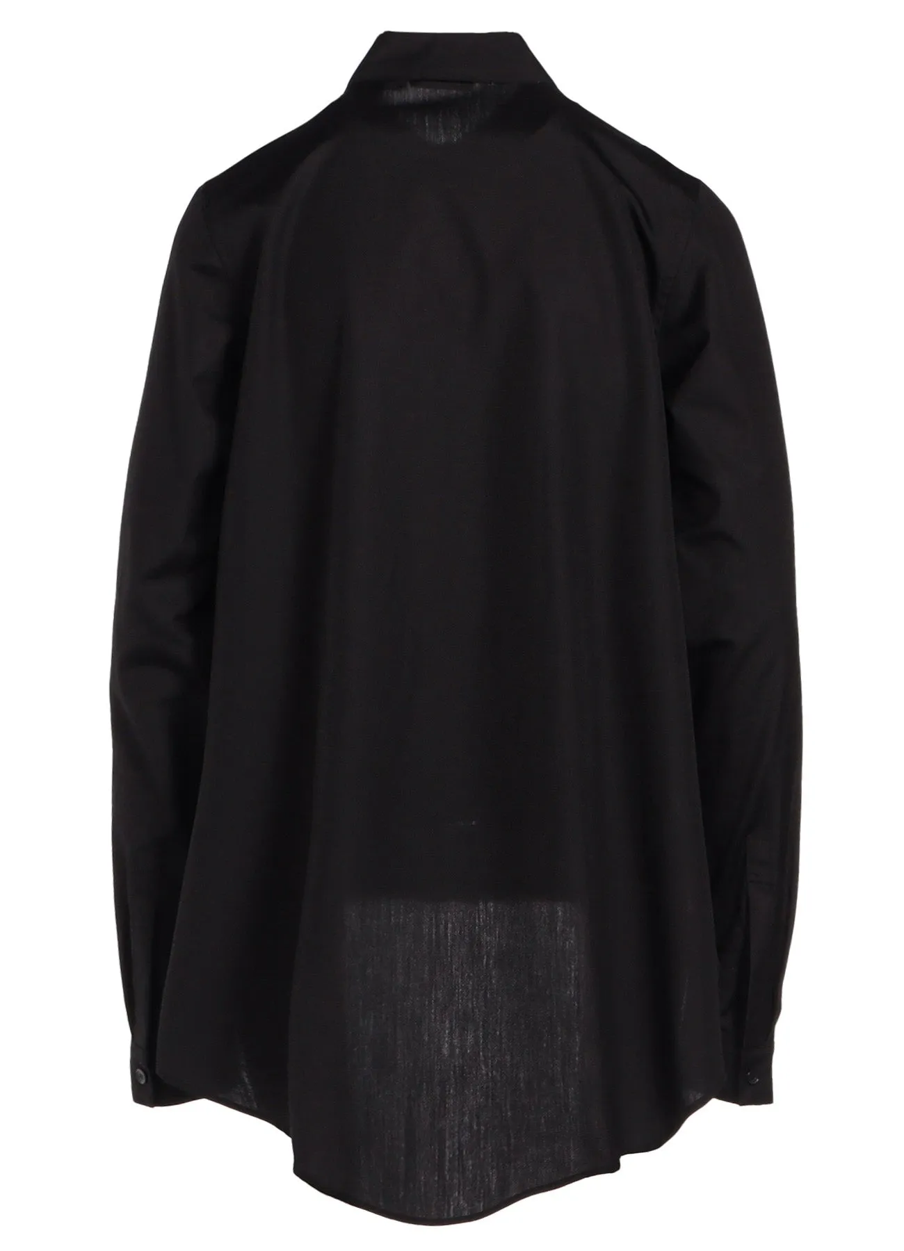 100/2 BROAD COTTON POCKET SHIRT sold by Yohji Yamamoto product image thumbnail 3