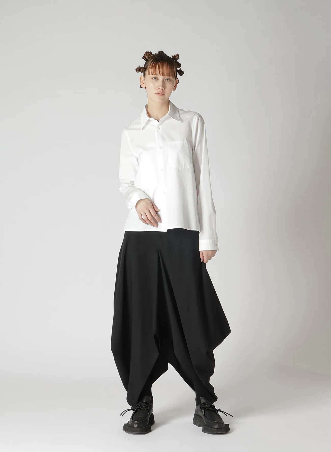 100/2 BROAD COTTON POCKET SHIRT sold by Yohji Yamamoto product image thumbnail 4