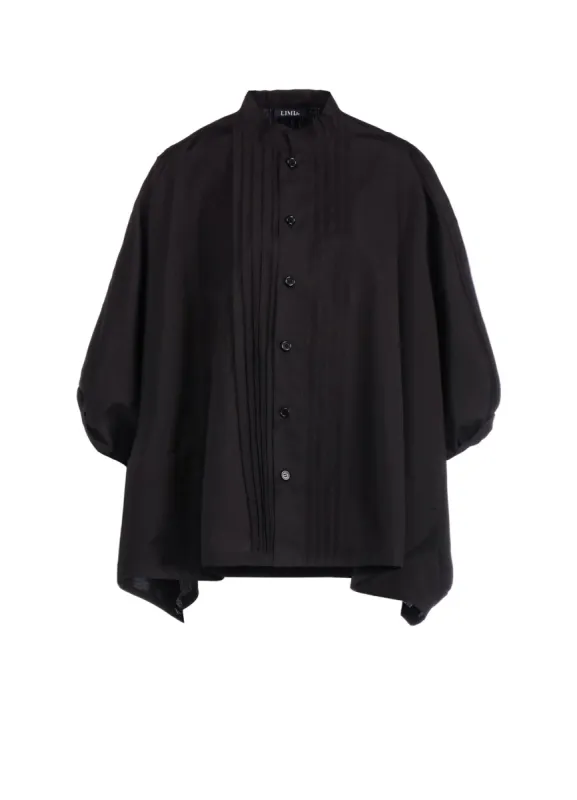 100/2 BROAD COTTON PIN TUCK BIG SHIRT sold by Yohji Yamamoto