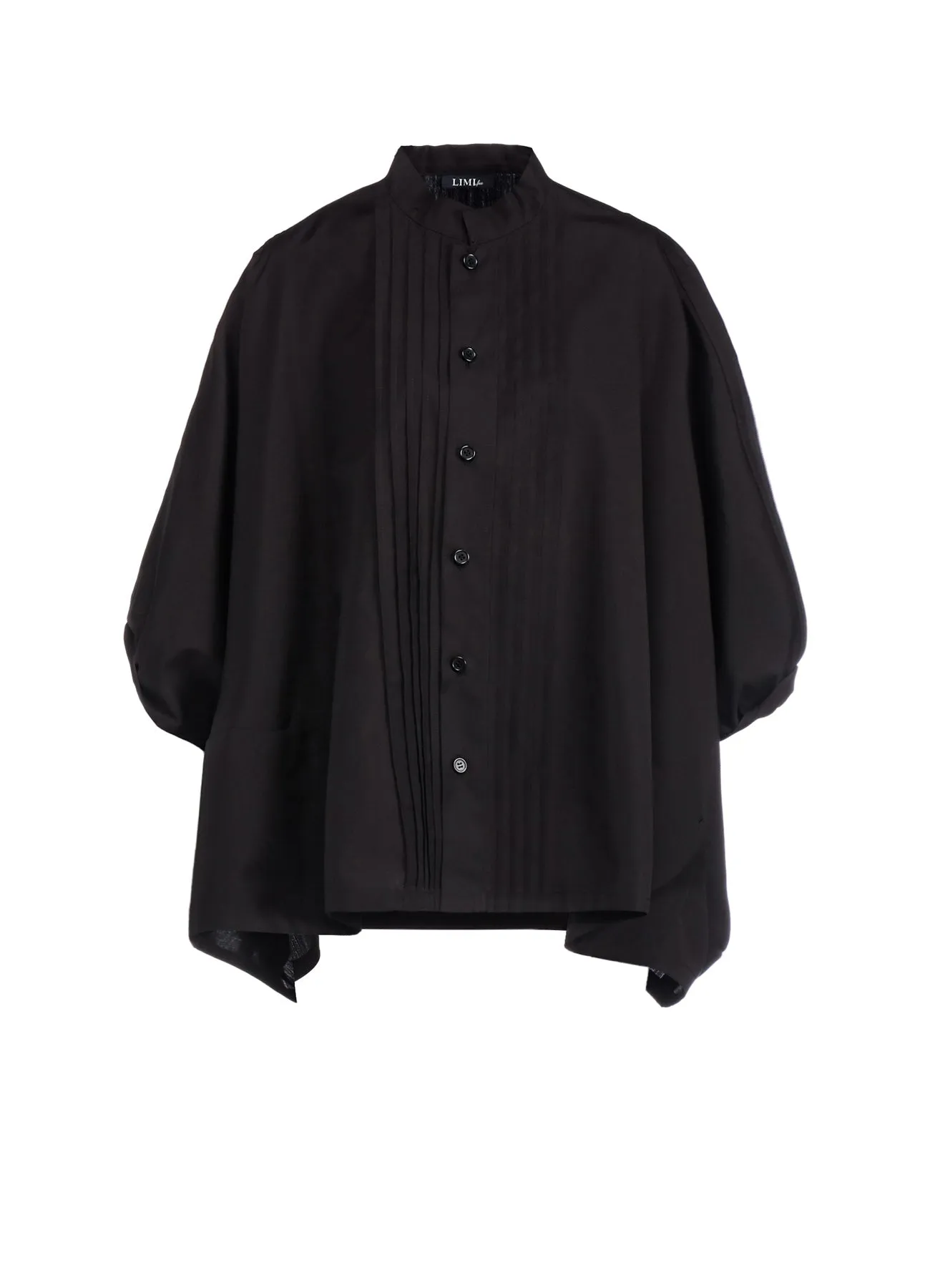 100/2 BROAD COTTON PIN TUCK BIG SHIRT sold by Yohji Yamamoto