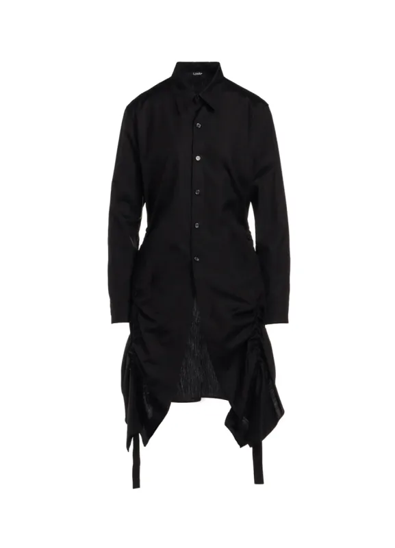 100/2 BROAD COTTON GATHERED SHIRT made by Yohji Yamamoto