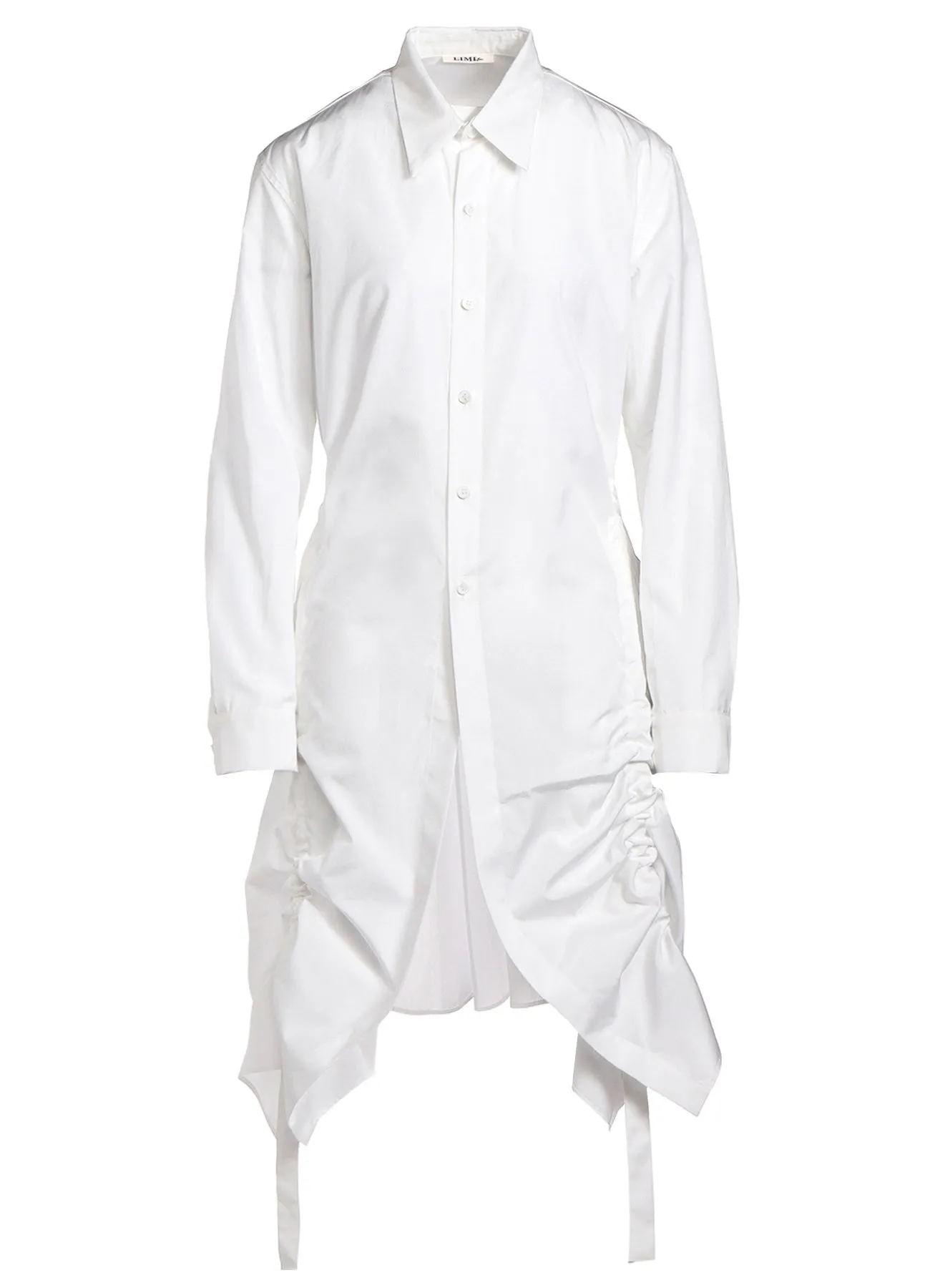100/2 BROAD COTTON GATHERED SHIRT sold by Yohji Yamamoto product image thumbnail 2