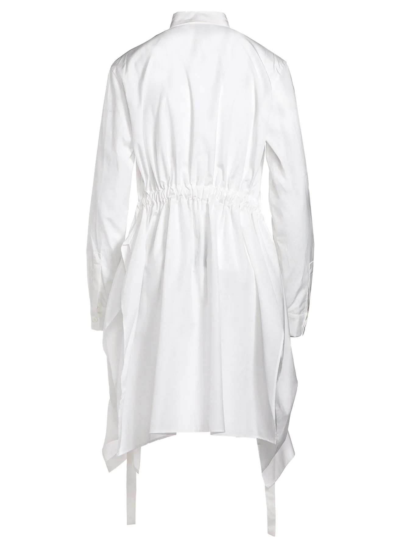 100/2 BROAD COTTON GATHERED SHIRT sold by Yohji Yamamoto product image thumbnail 3