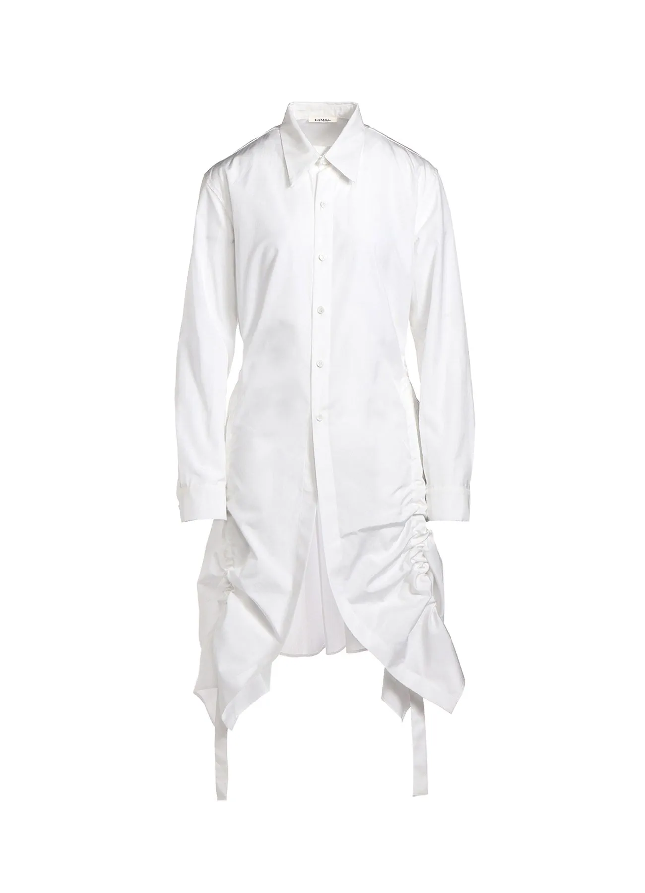 100/2 BROAD COTTON GATHERED SHIRT sold by Yohji Yamamoto