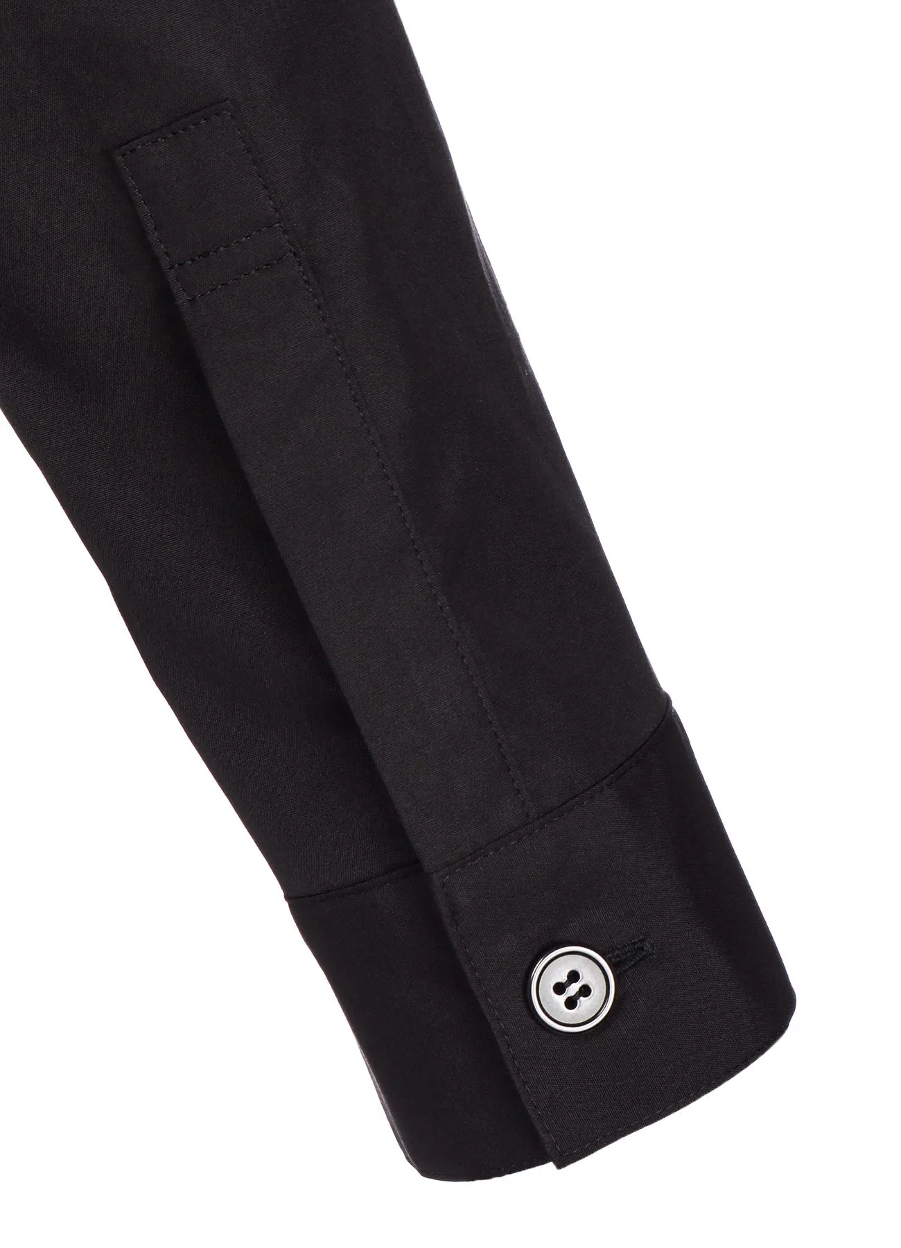 100/2 BROAD COTTON SQUARE HEM LINE SHIRT sold by Yohji Yamamoto product image thumbnail 5