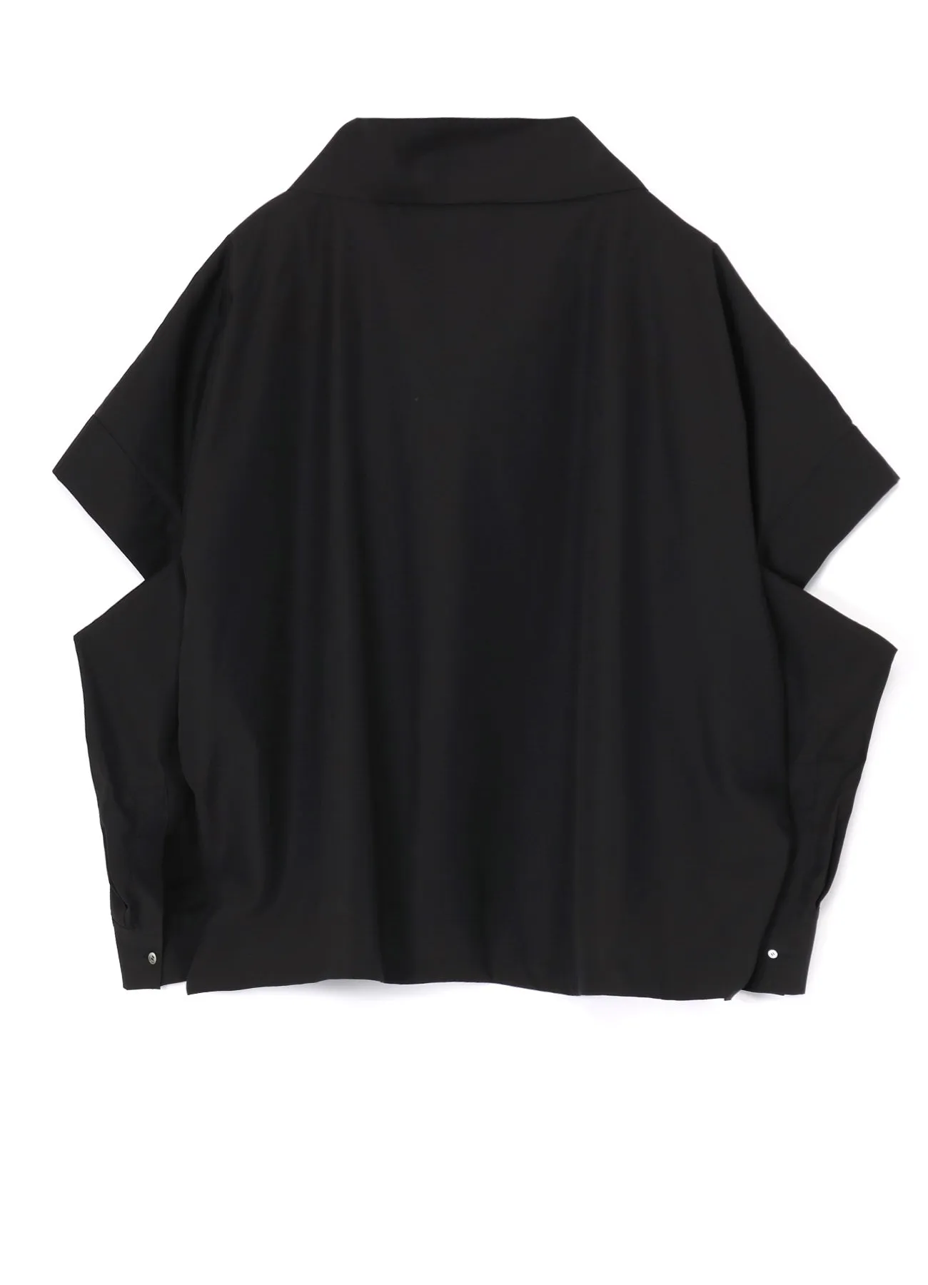 100/2 BROAD COTTON ELBOW SLIT SHIRT sold by Yohji Yamamoto product image thumbnail 3