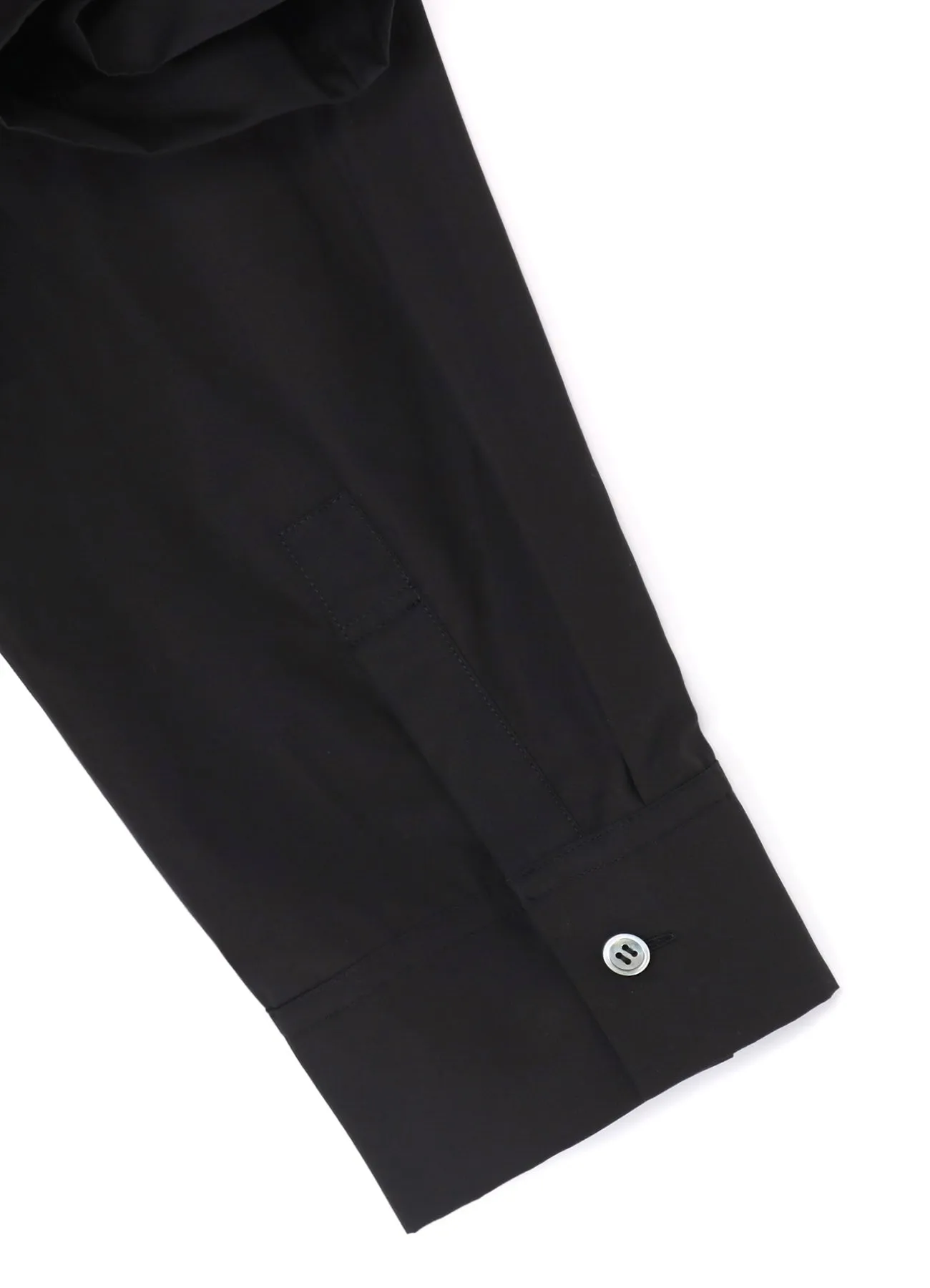 100/2 BROAD COTTON ELBOW SLIT SHIRT sold by Yohji Yamamoto product image thumbnail 5