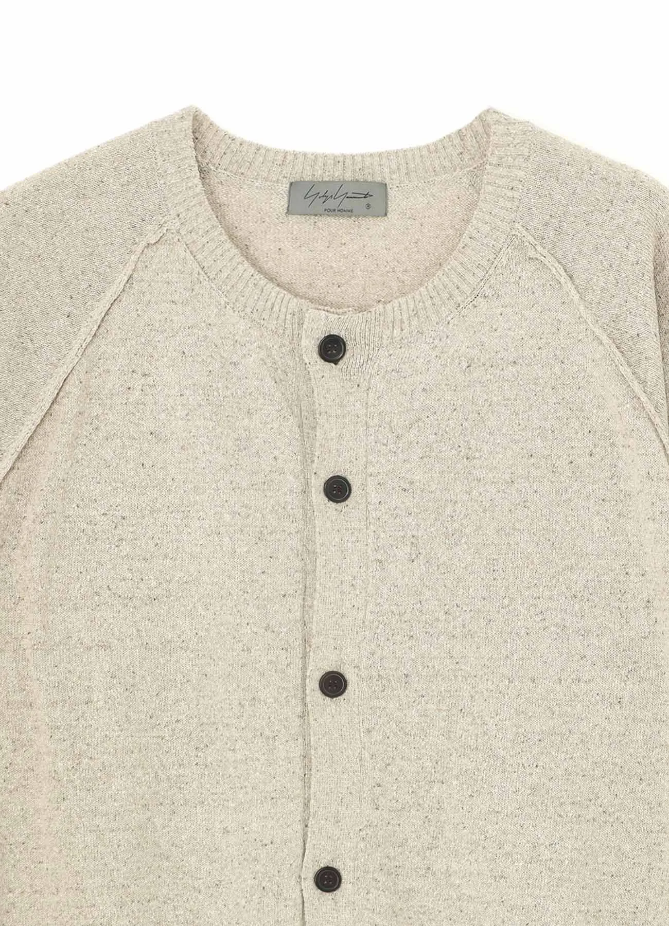 10G JERSEY STITCH ROUND NECK CD sold by Yohji Yamamoto product image thumbnail 4