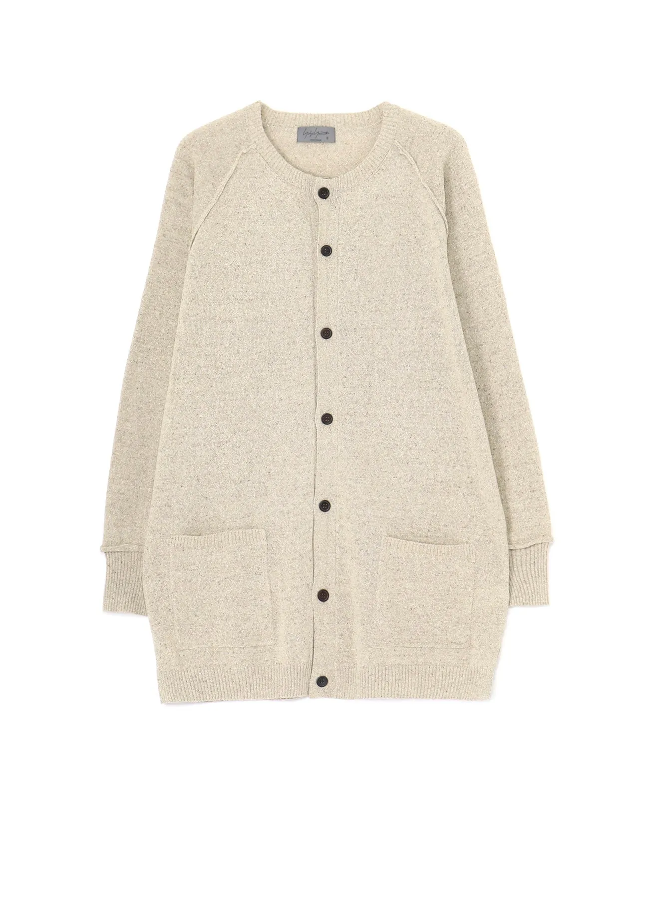 10G JERSEY STITCH ROUND NECK CD sold by Yohji Yamamoto