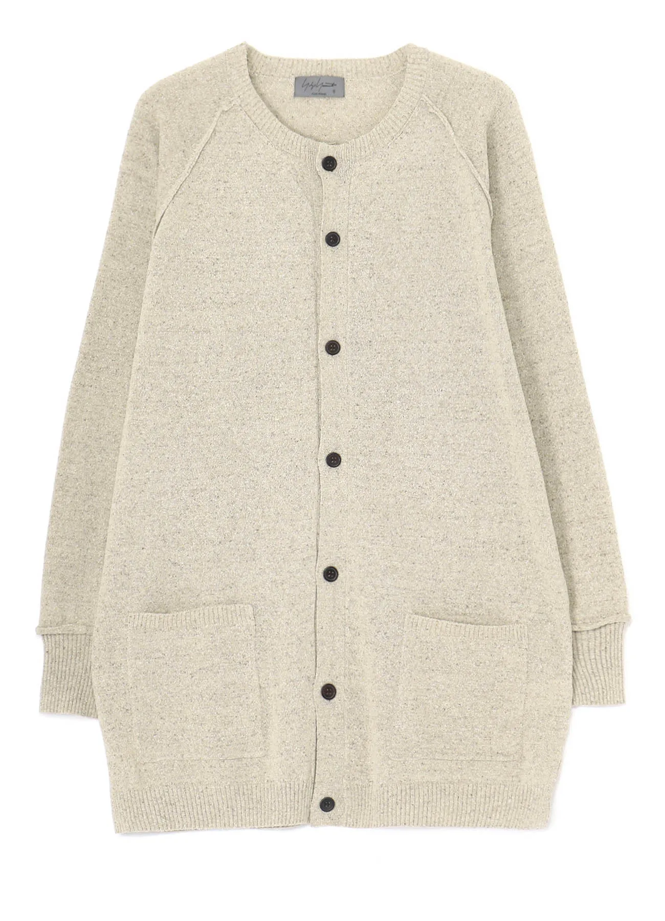 10G JERSEY STITCH ROUND NECK CD sold by Yohji Yamamoto product image thumbnail 2