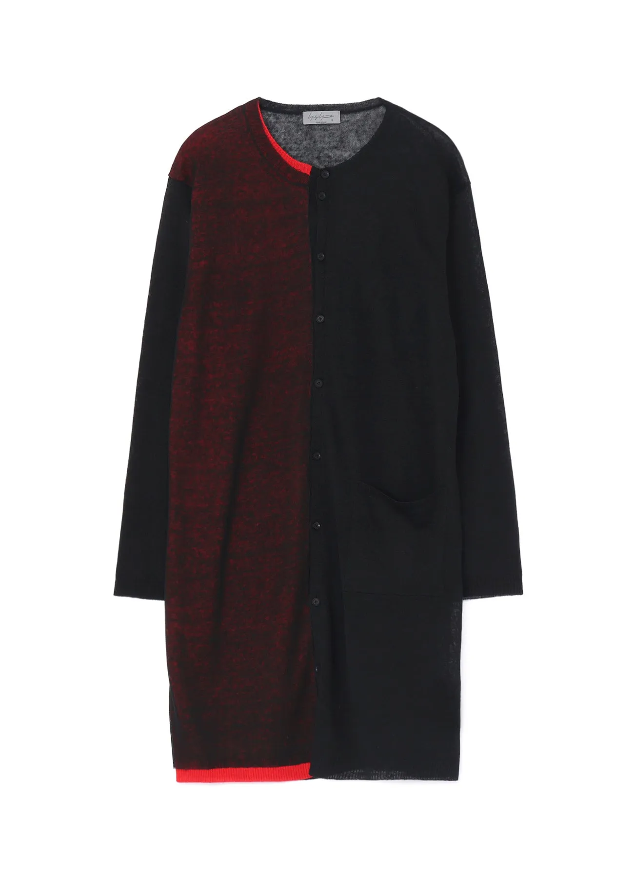 14-GAUGE LAYERED CARDIGAN sold by Yohji Yamamoto