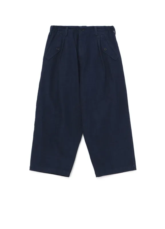 120Z DENIM M-DENIM TUCK PANTS sold by Yohji Yamamoto