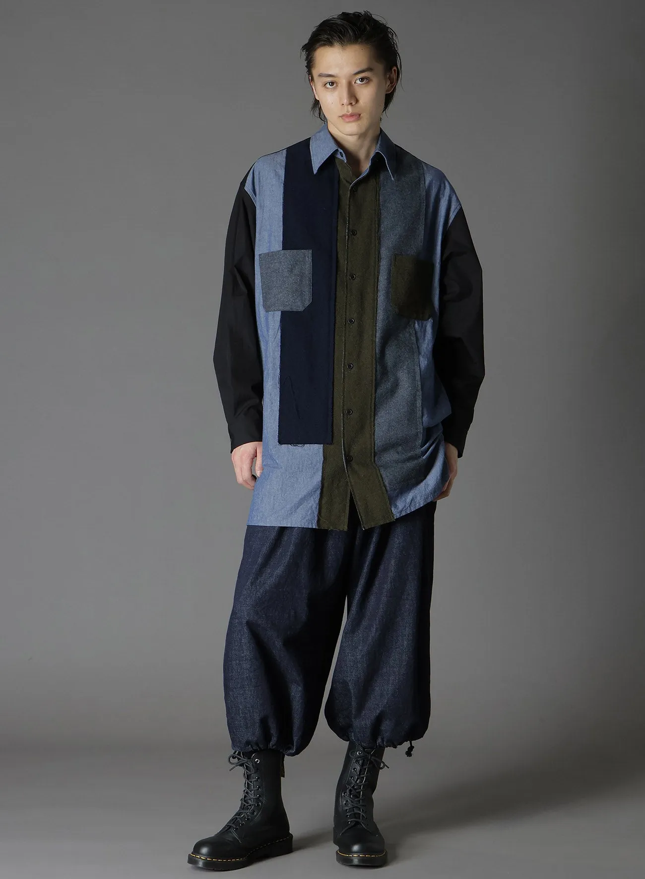 12OZ DENIM BALLOON PANTS sold by Yohji Yamamoto product image thumbnail 2
