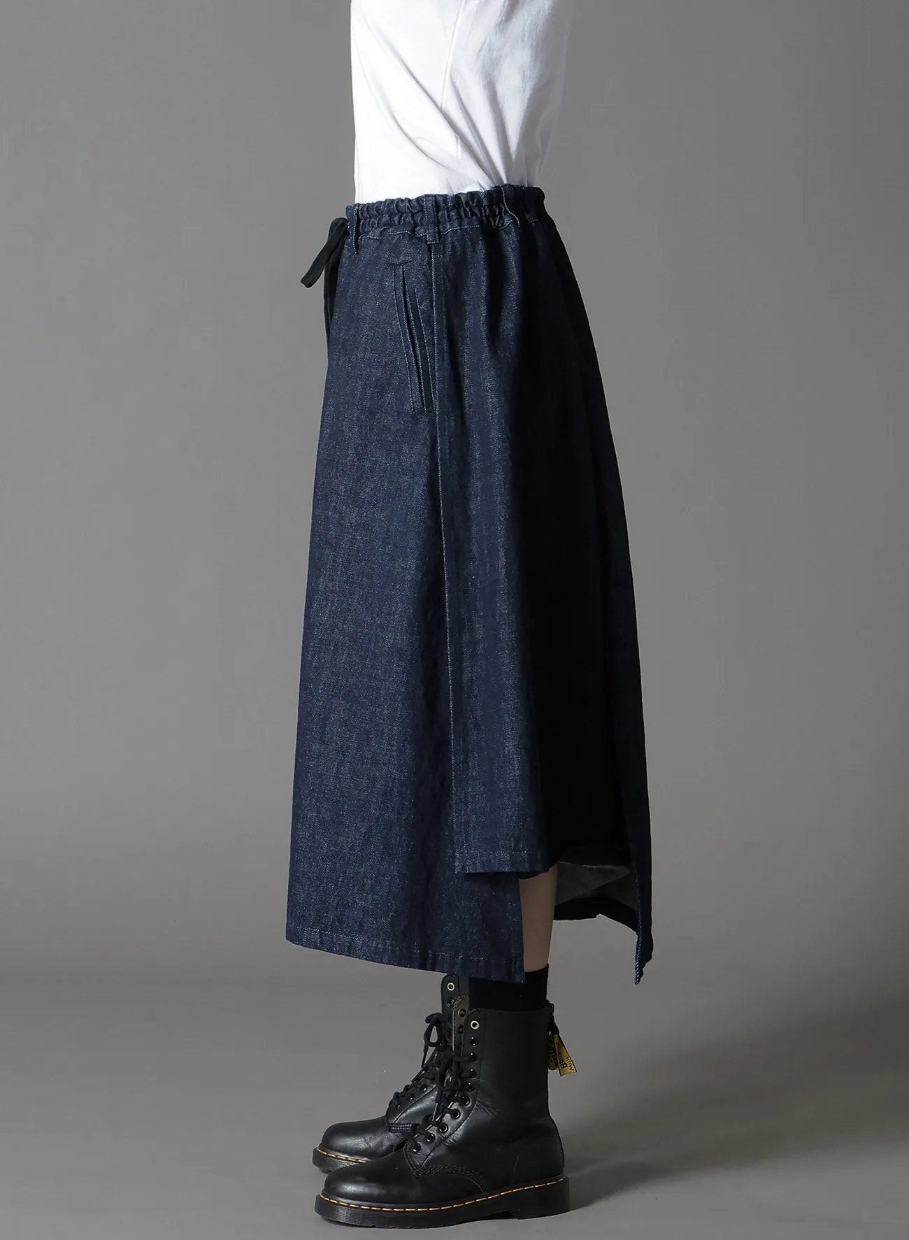 12OZ DENIM PANTS SKIRT sold by Yohji Yamamoto product image thumbnail 4