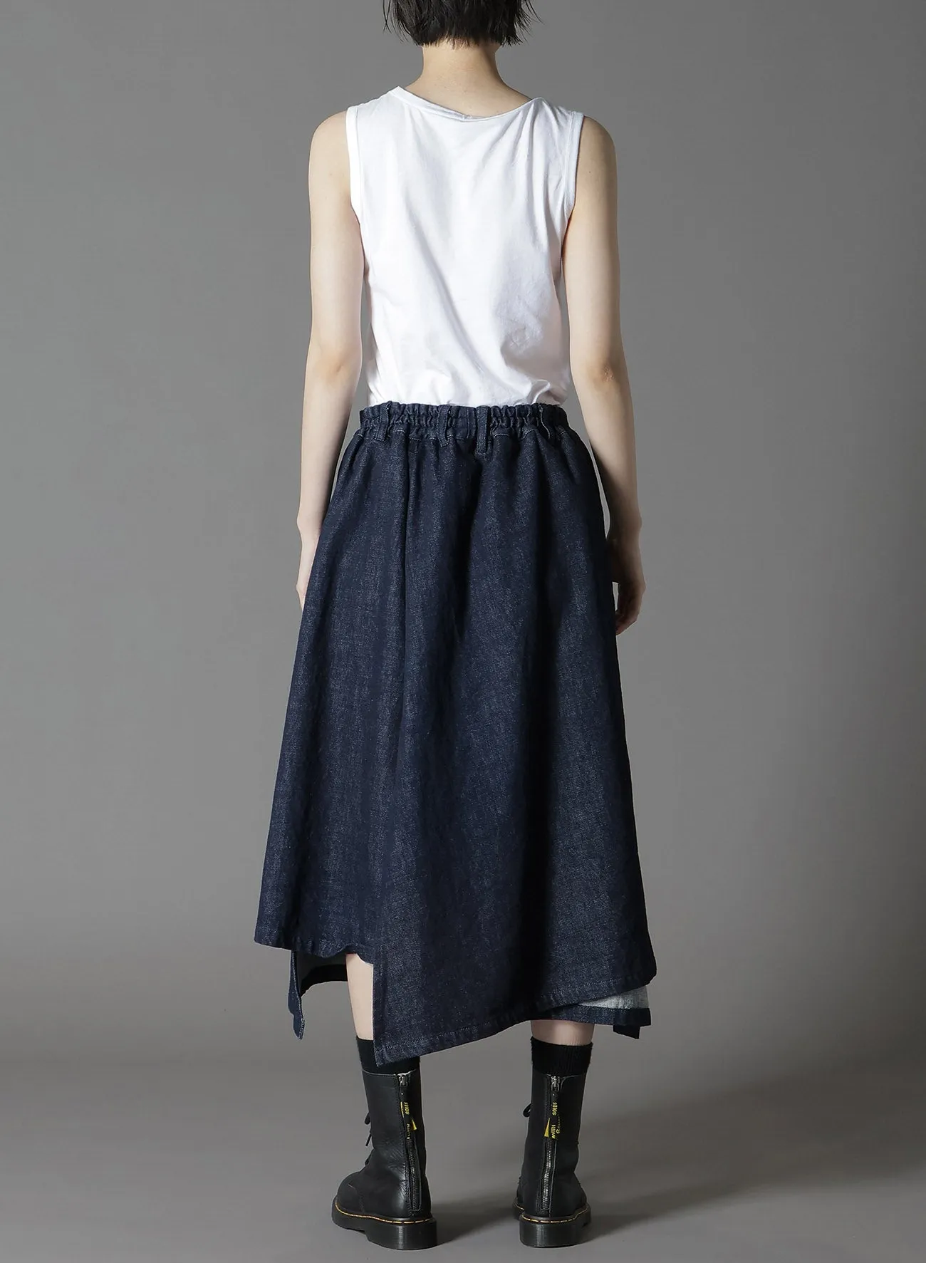 12OZ DENIM PANTS SKIRT sold by Yohji Yamamoto product image thumbnail 5