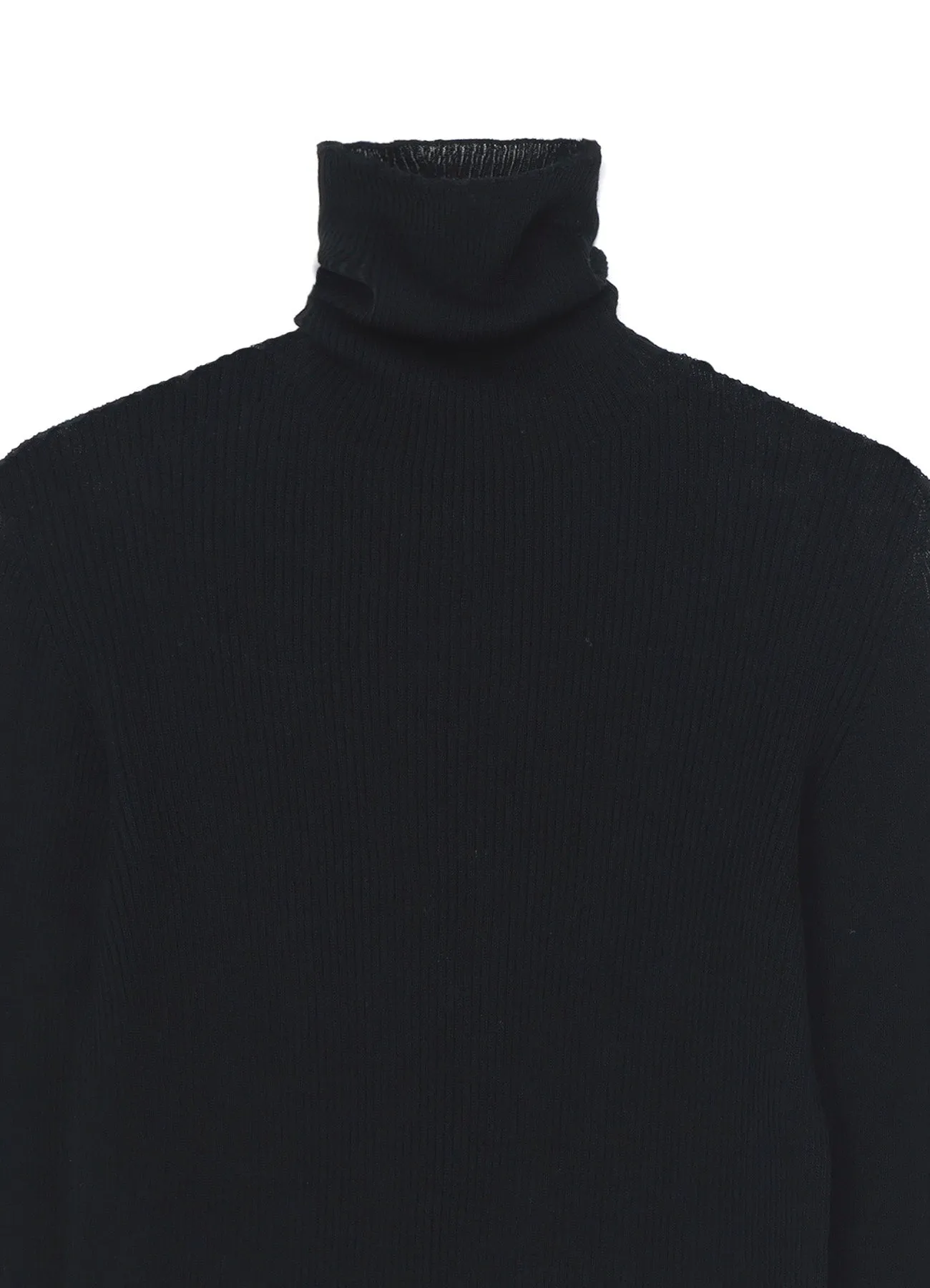 12G2P RIB TURTLE NECK SWEATER sold by Yohji Yamamoto product image thumbnail 4