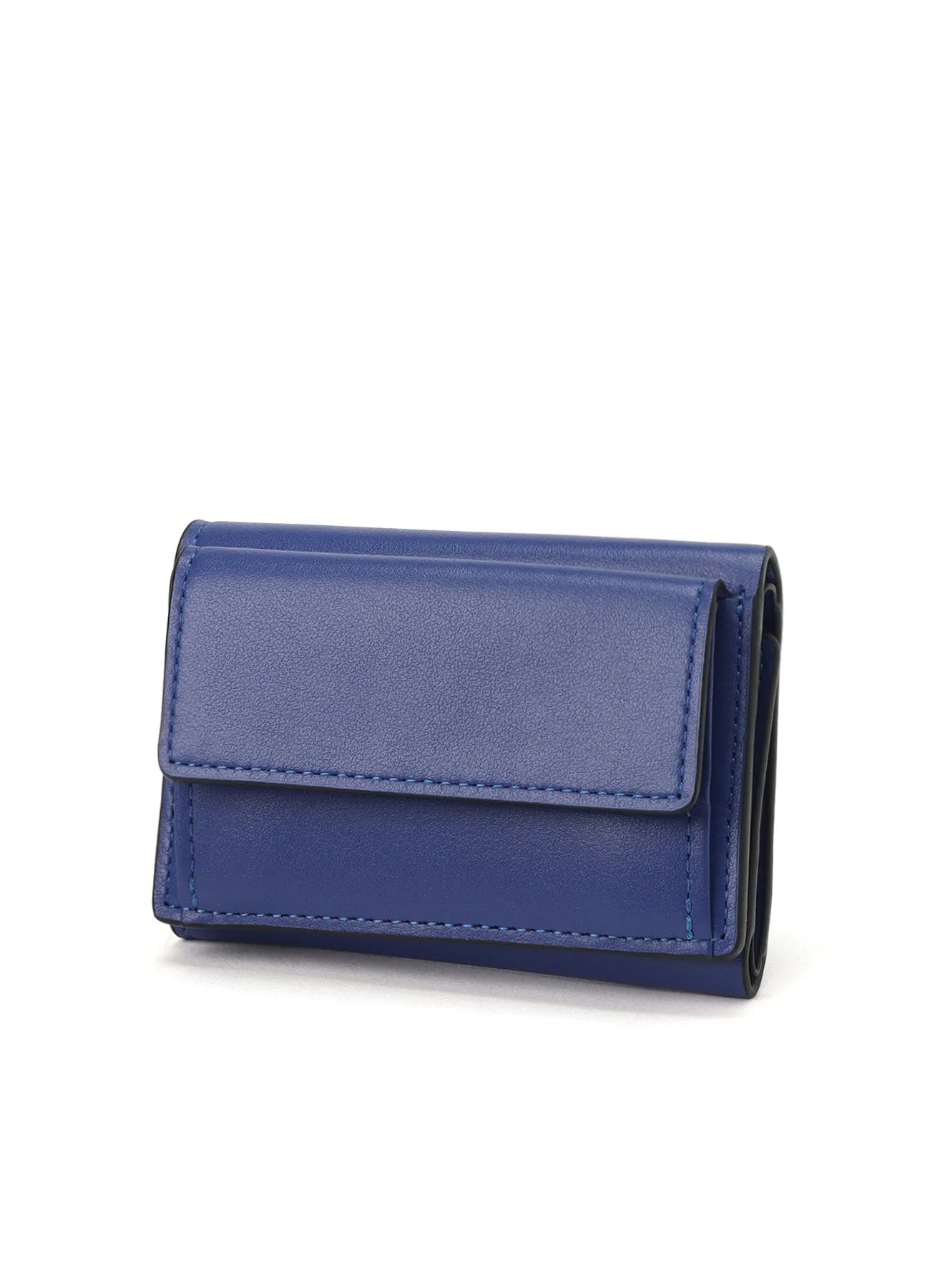 COW LEATHER THREE FOLD WALLET sold by Yohji Yamamoto product image thumbnail 2
