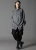 INK DYED STRIPE CUPRO RAYON A BIG COLLAR SHIRT sold by Yohji Yamamoto