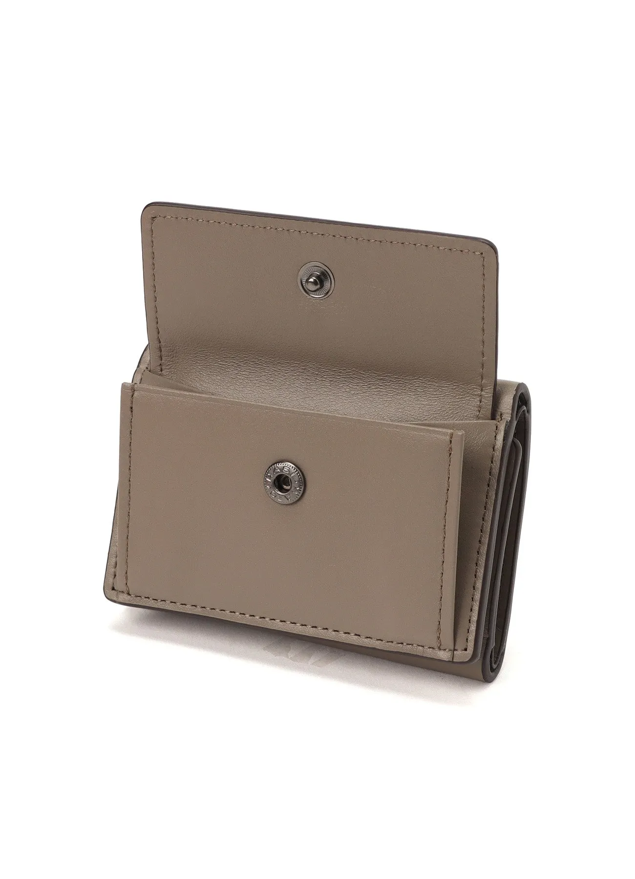 COW LEATHER THREE FOLD WALLET sold by Yohji Yamamoto product image thumbnail 5