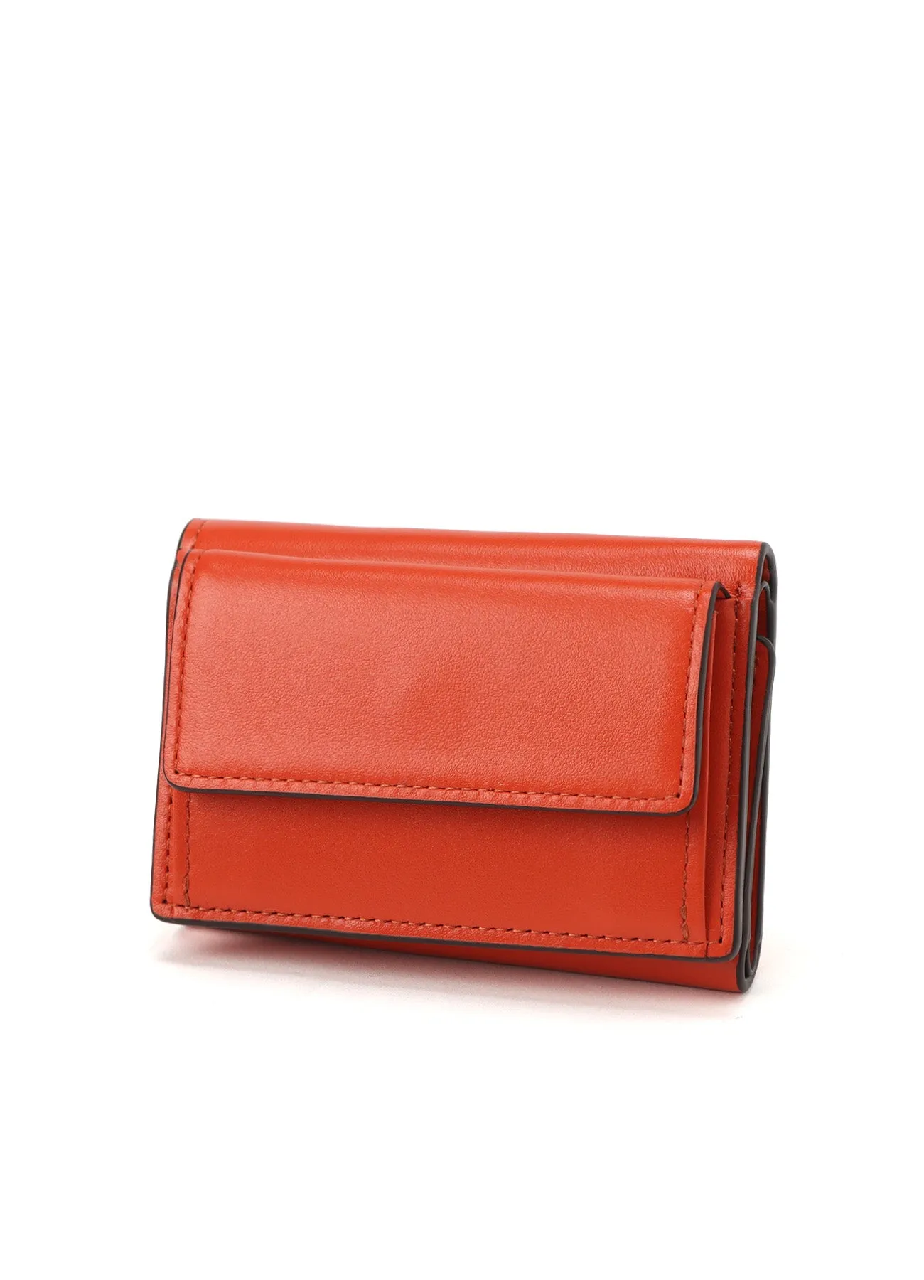 COW LEATHER THREE FOLD WALLET sold by Yohji Yamamoto product image thumbnail 2
