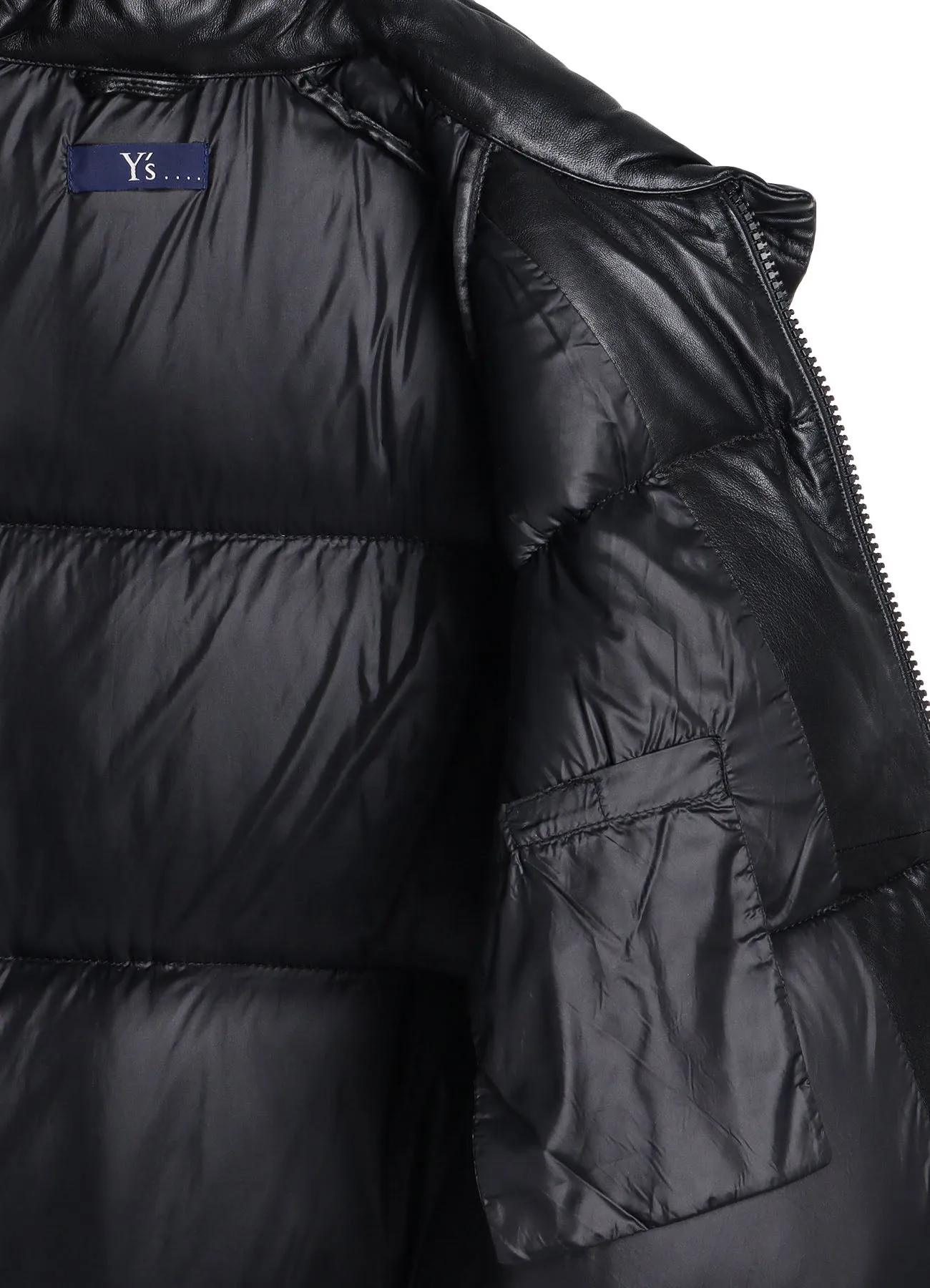 SHEEP SKIN LEATHER DOWN JACKET sold by Yohji Yamamoto product image thumbnail 5